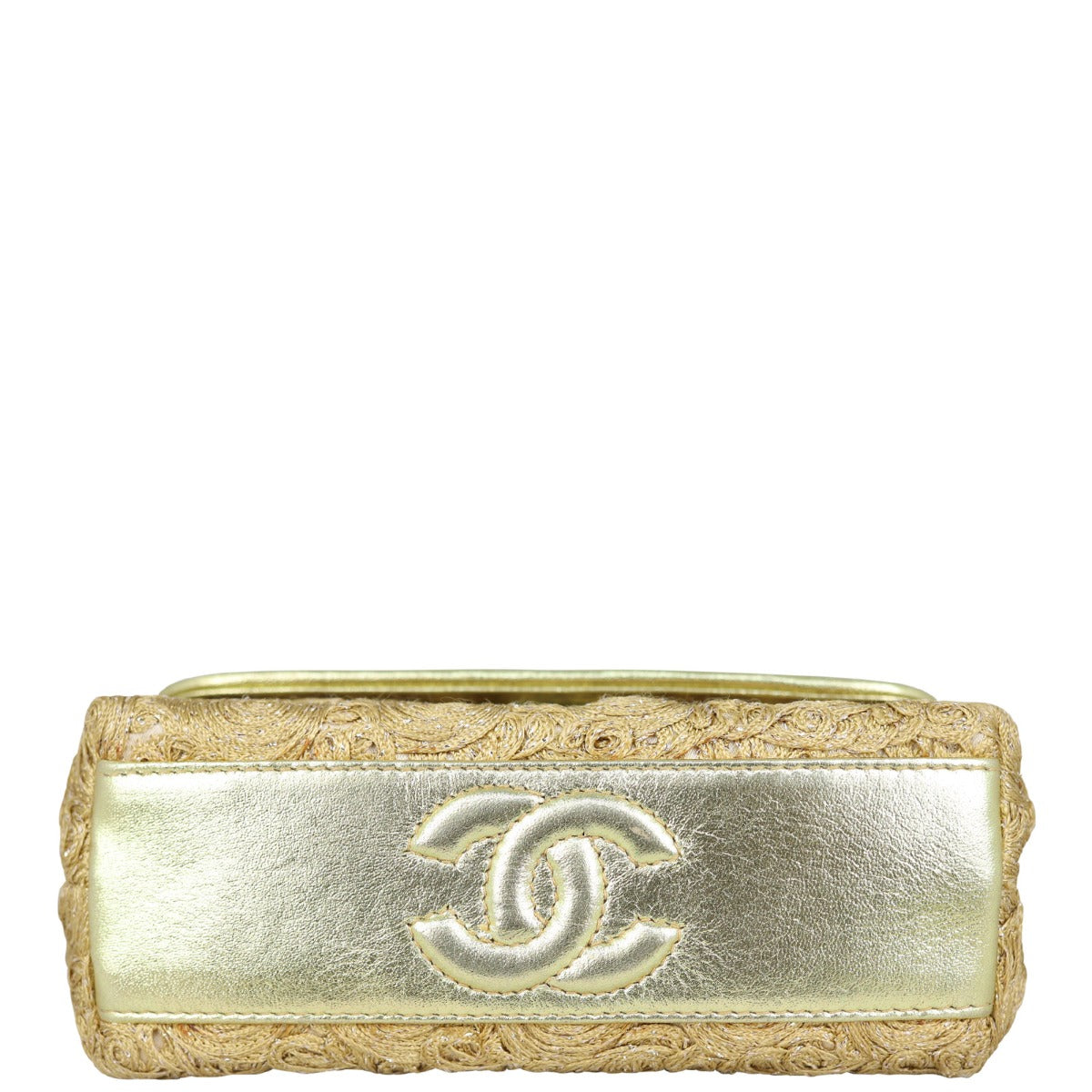 Chanel Vintage Embroidered Chain Bag