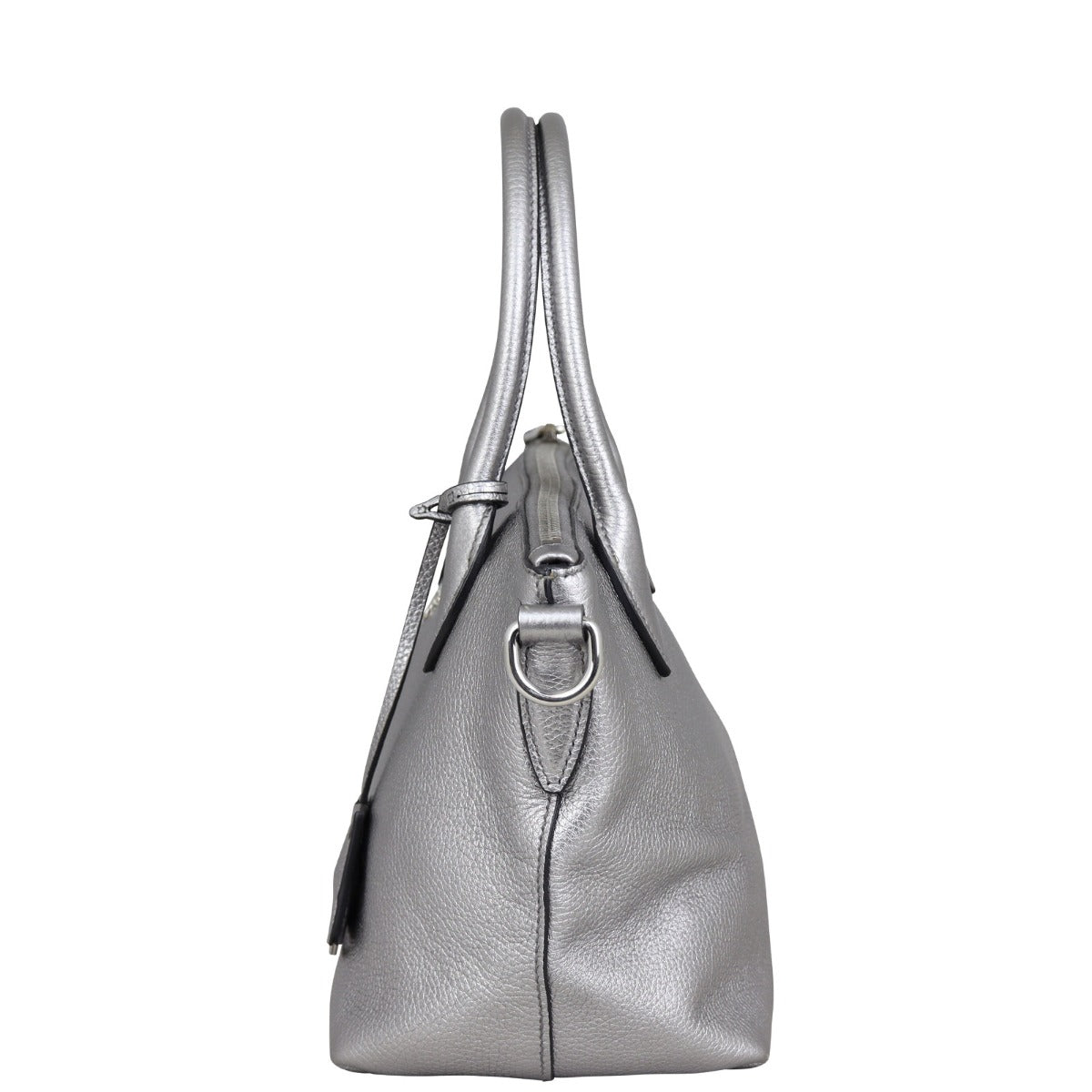 Prada Vitello Daino Small Zip Tote