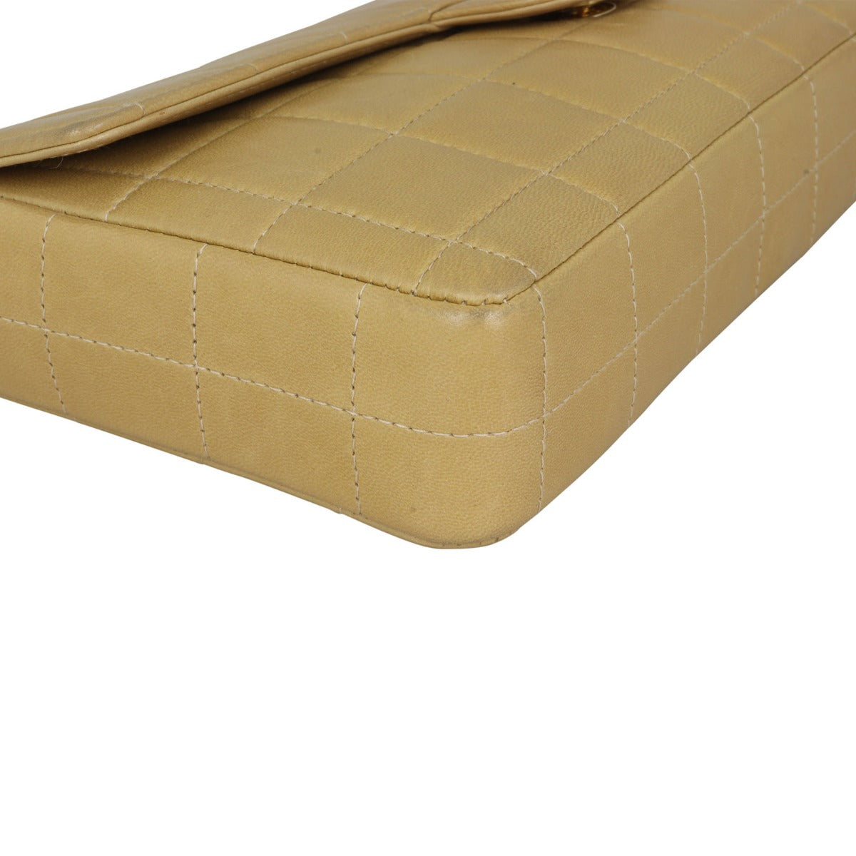 Chanel East-West Chocolate Bar Flap Bag | Lambskin