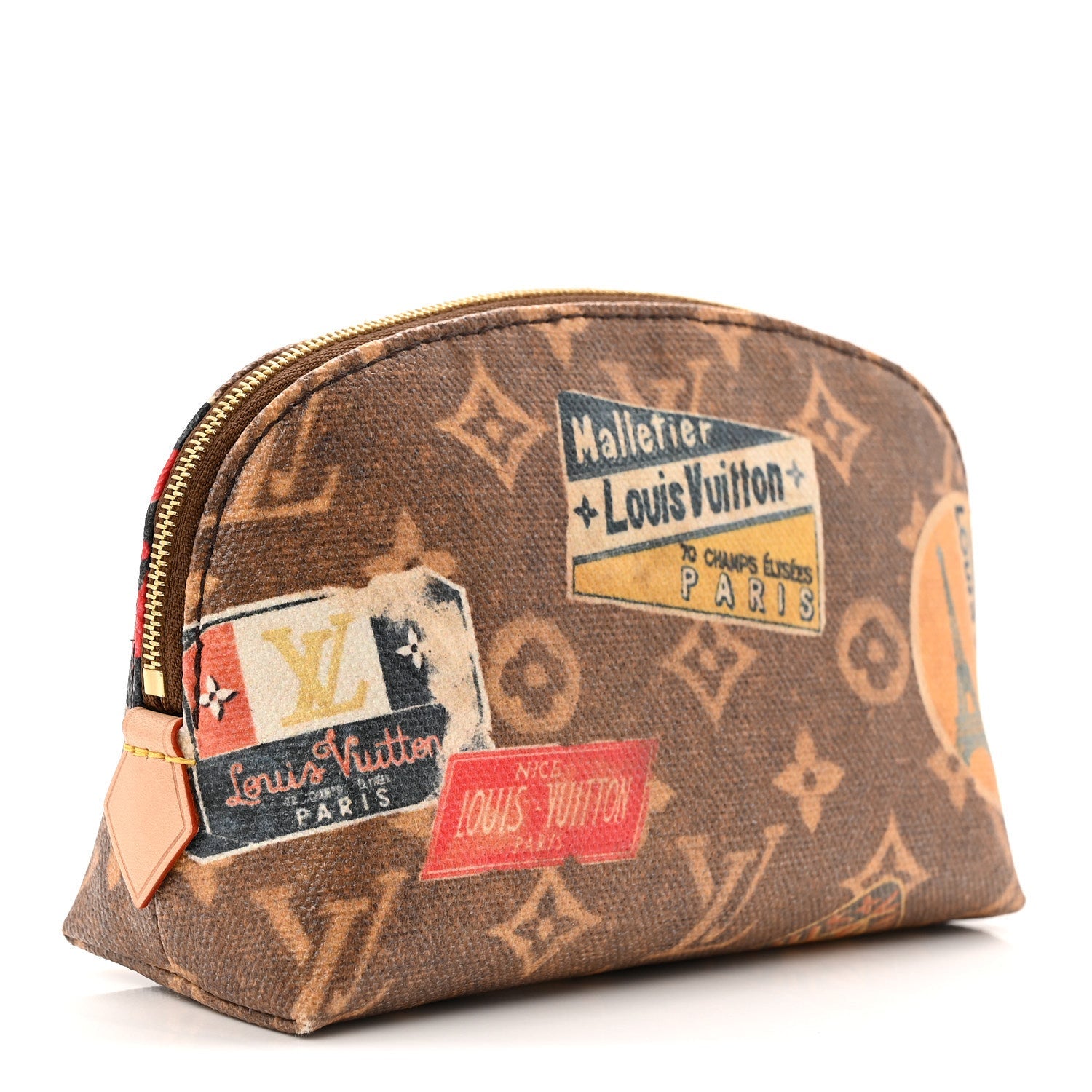 Monogram Flight Mode Cosmetic Pouch