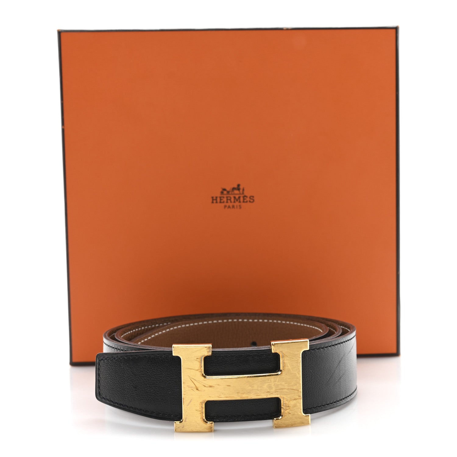 Box Togo 32mm Constance H Belt 90 36 Black Gold