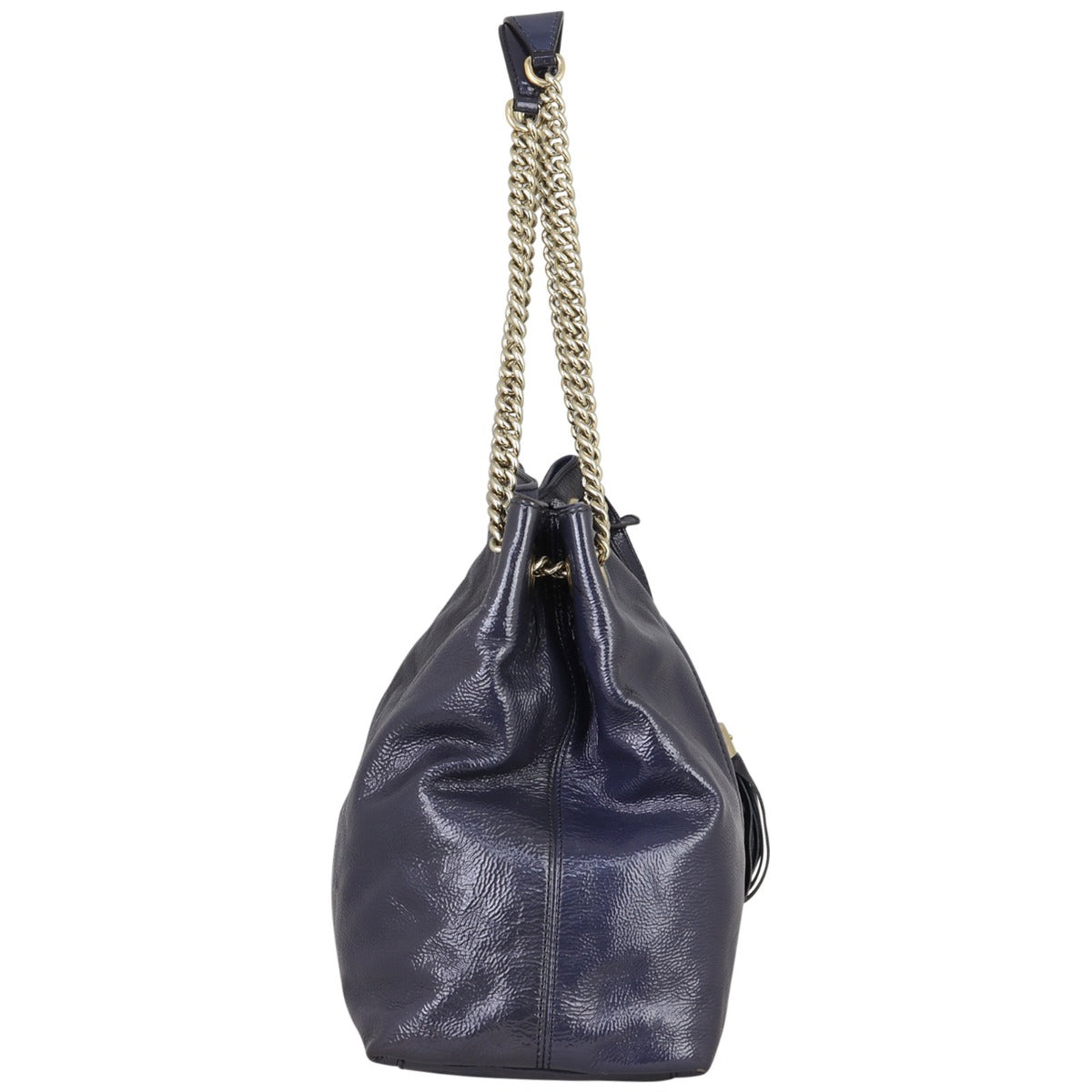 Gucci Soho Chain Shoulder Bag Medium Patent