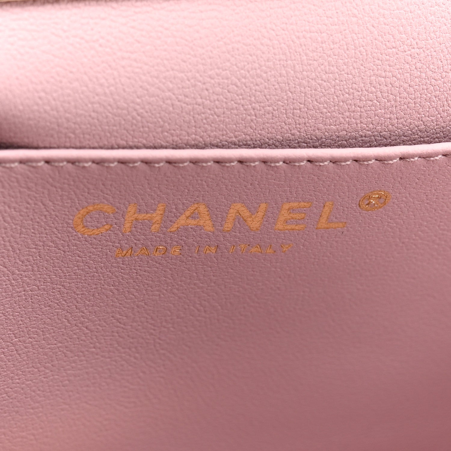 Lambskin Quilted Chain Frame Clutch Pink