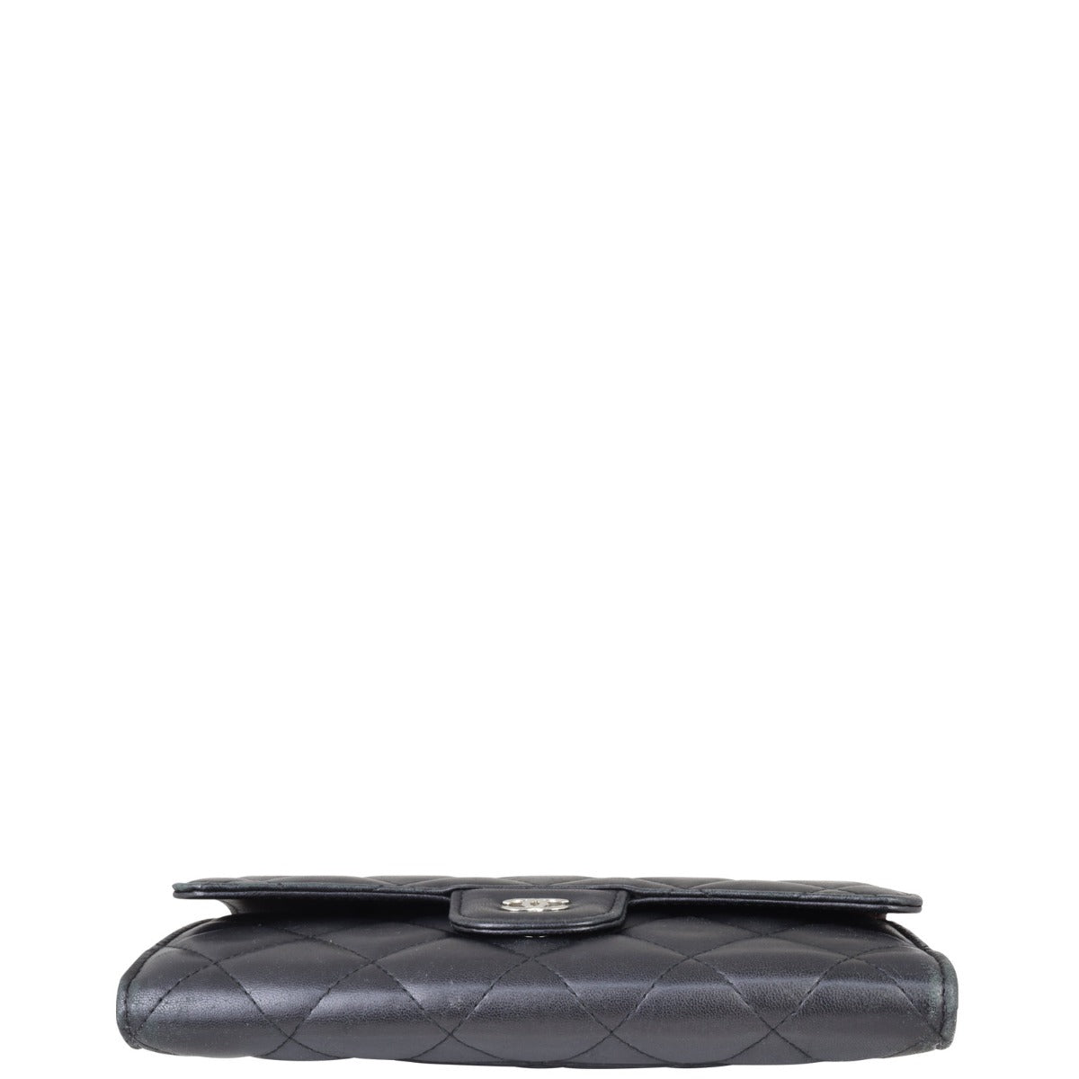 Chanel Classic Flap Long Wallet | Black Lambskin
