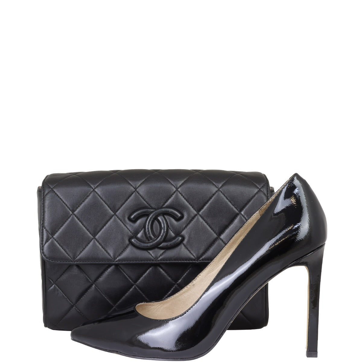Chanel Vintage Covered CC Flap Bag
