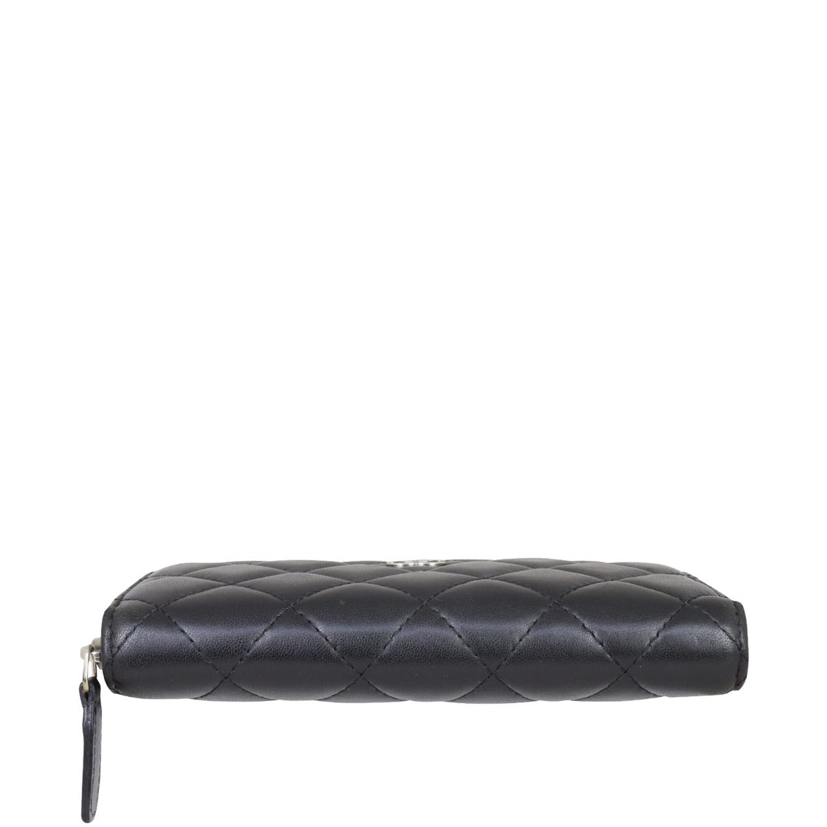 Chanel Small Zip Around Wallet | Black