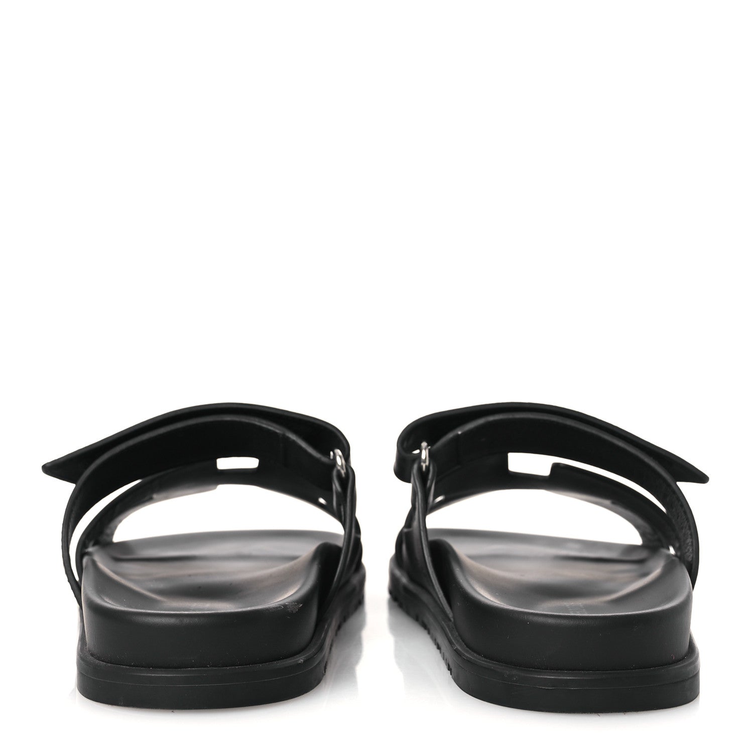 Calfskin Womens Chypre Sandals 38 Black