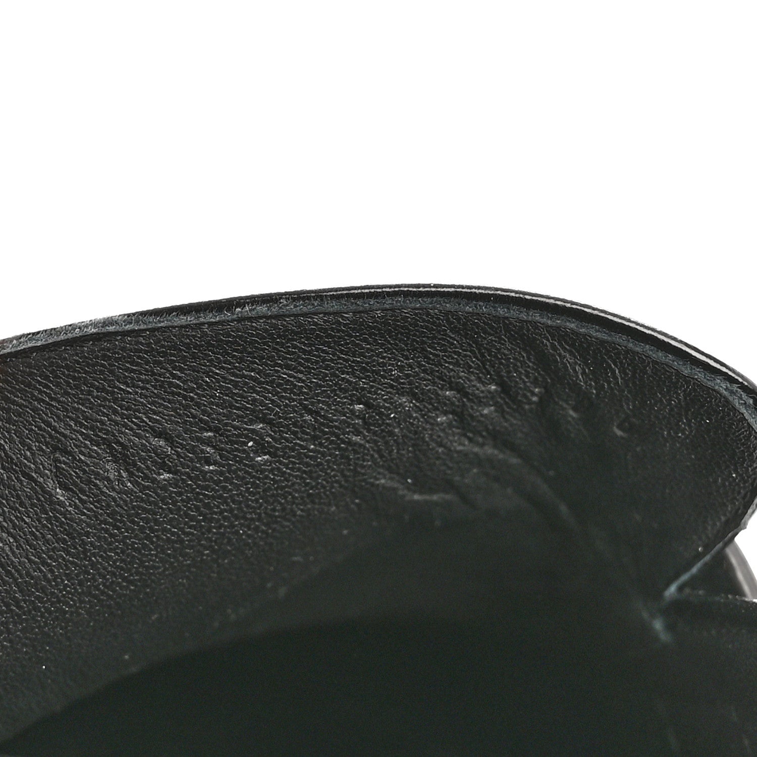 Calfskin Womens Faubourg Loafers 38 Black