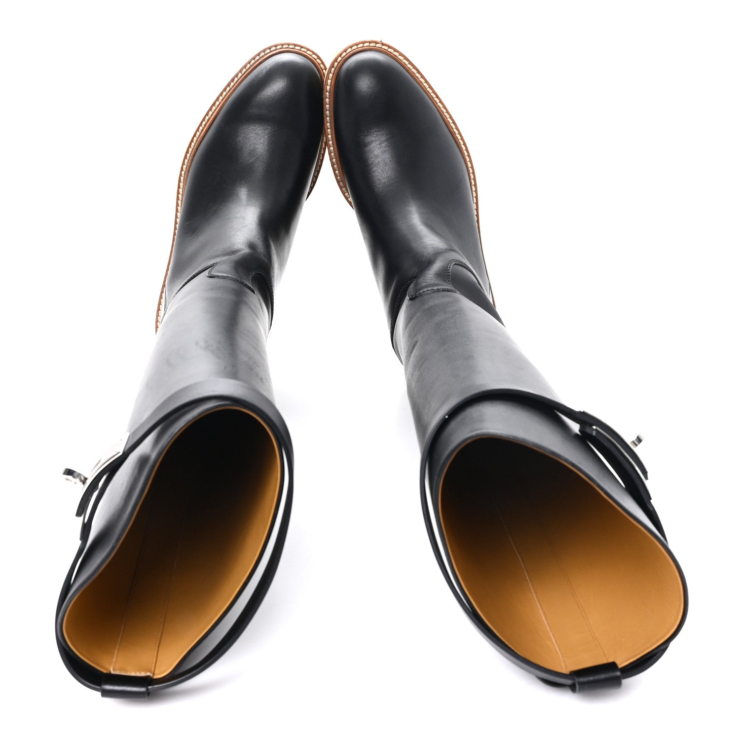 Calfskin Honey Boots 35 Black