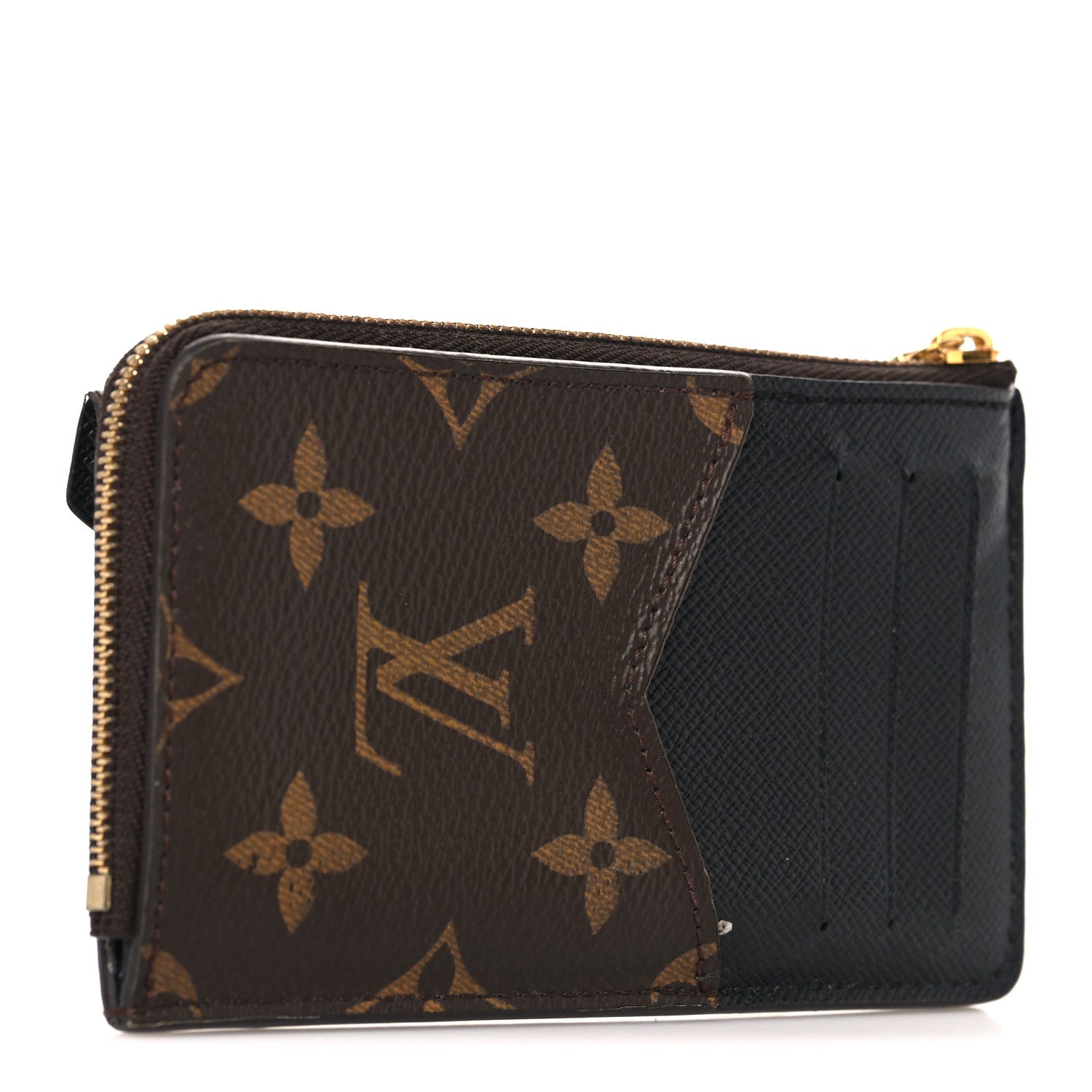 Monogram Recto Verso Card Holder Black