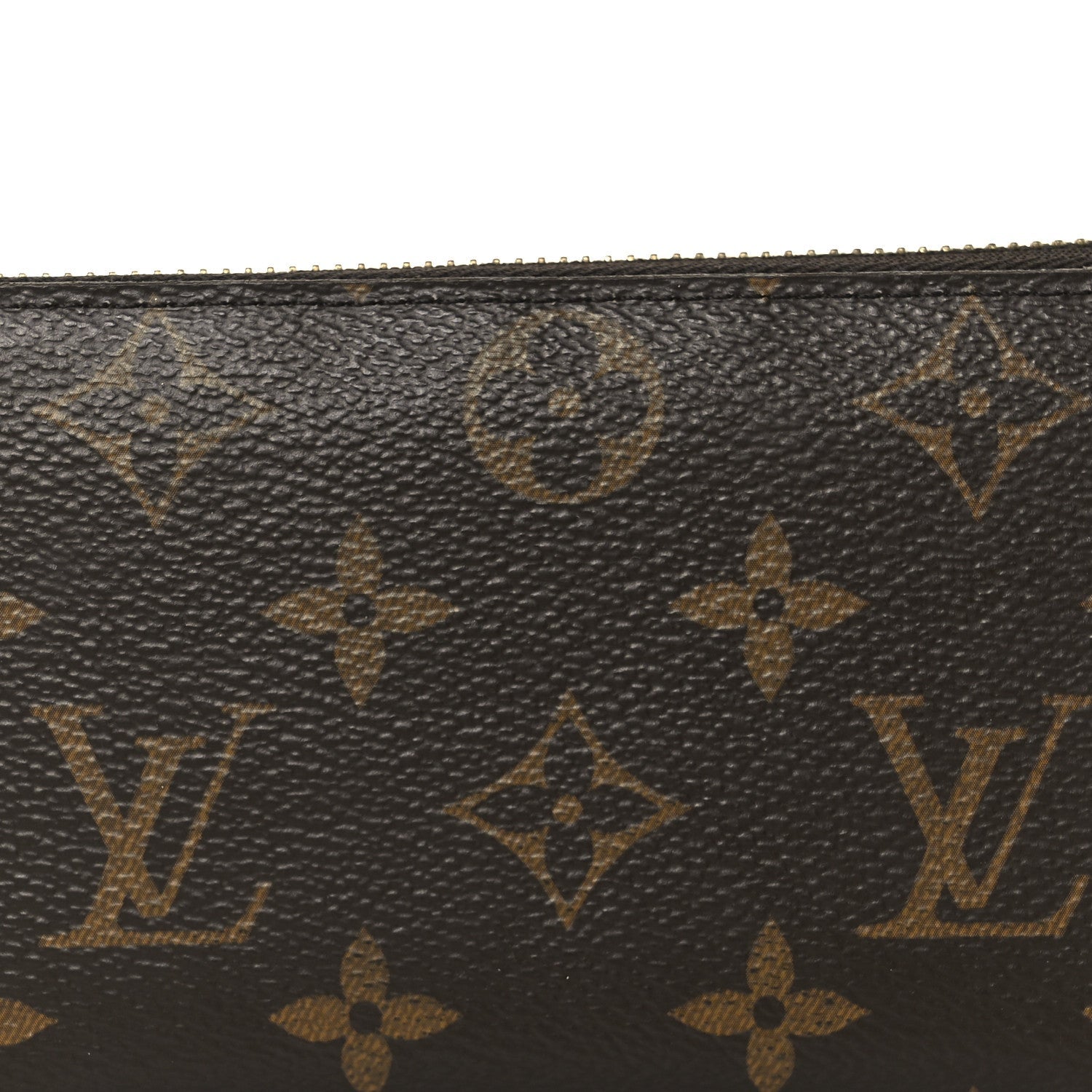 Monogram Clemence Wallet Fuchsia