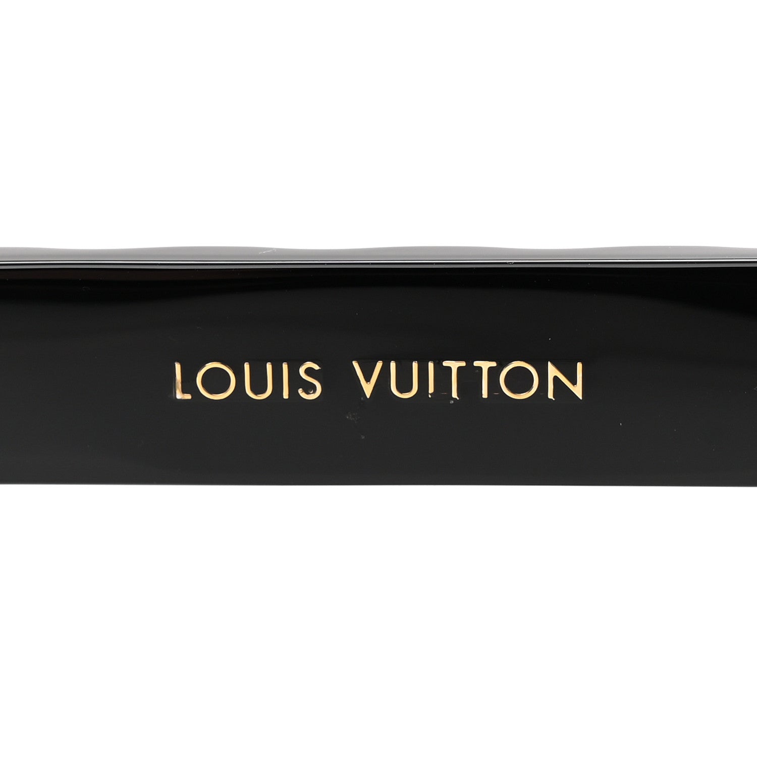 Acetate LV Empreinte Light Round Sunglasses Z1879E Black