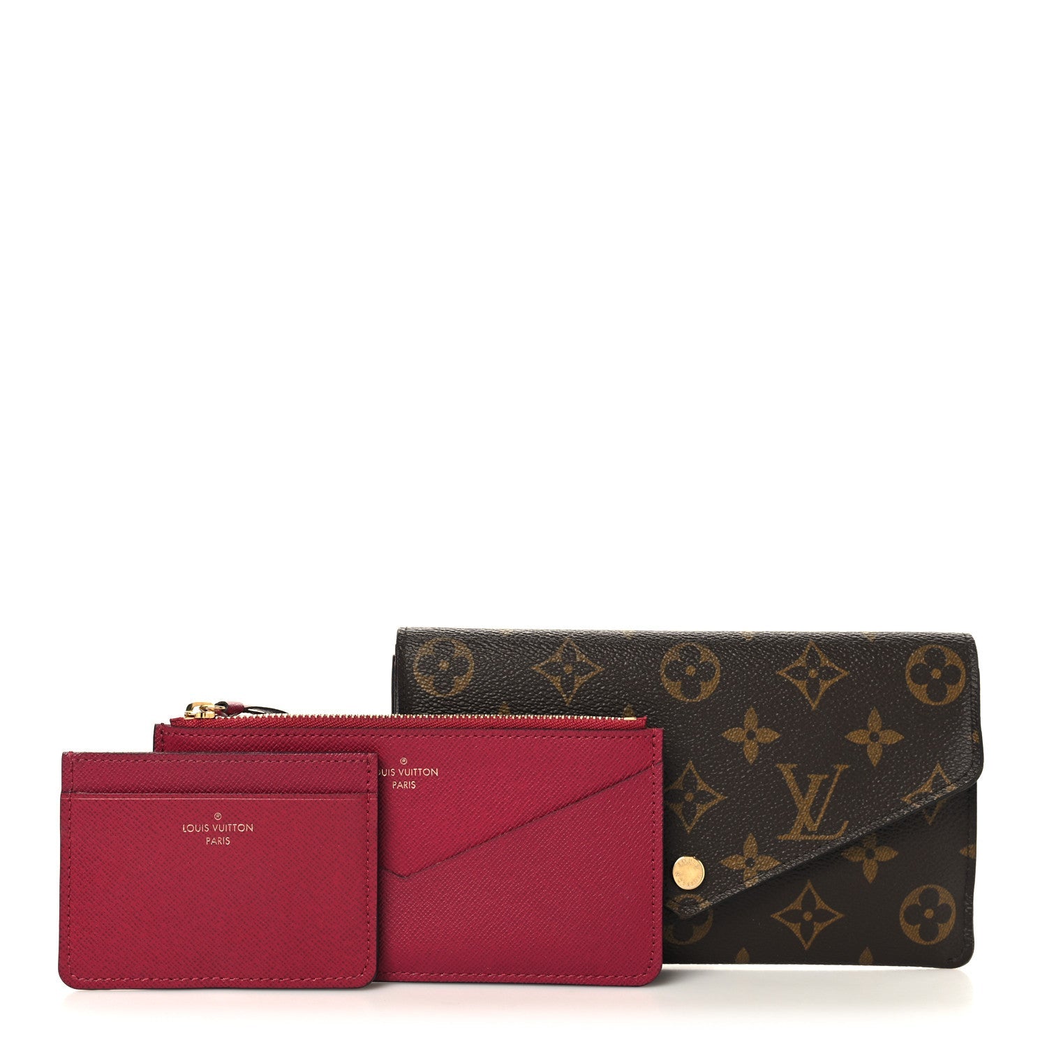 Monogram Jeanne Wallet Fuchsia