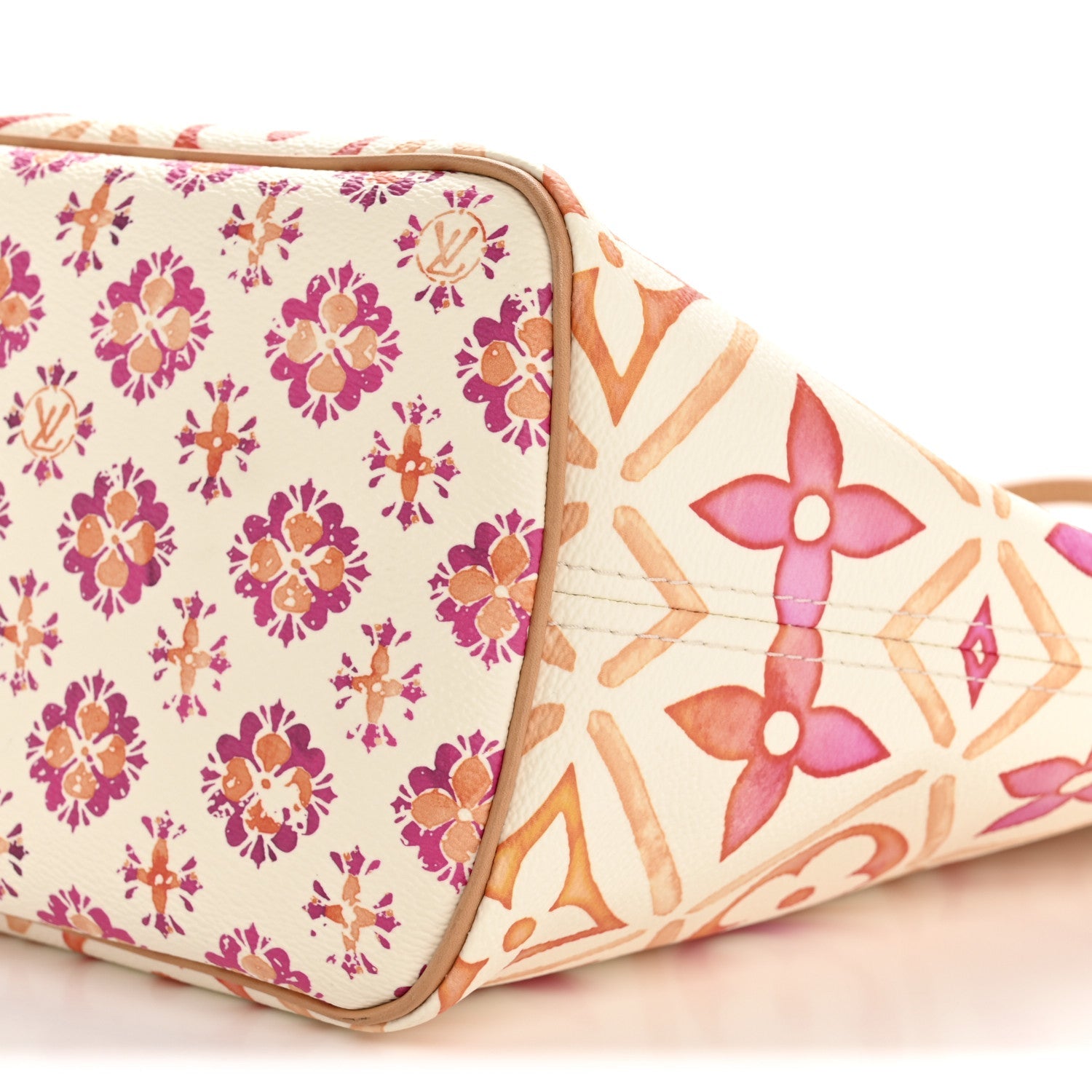 Monogram Giant By The Pool 2.0 Neverfull MM Coral