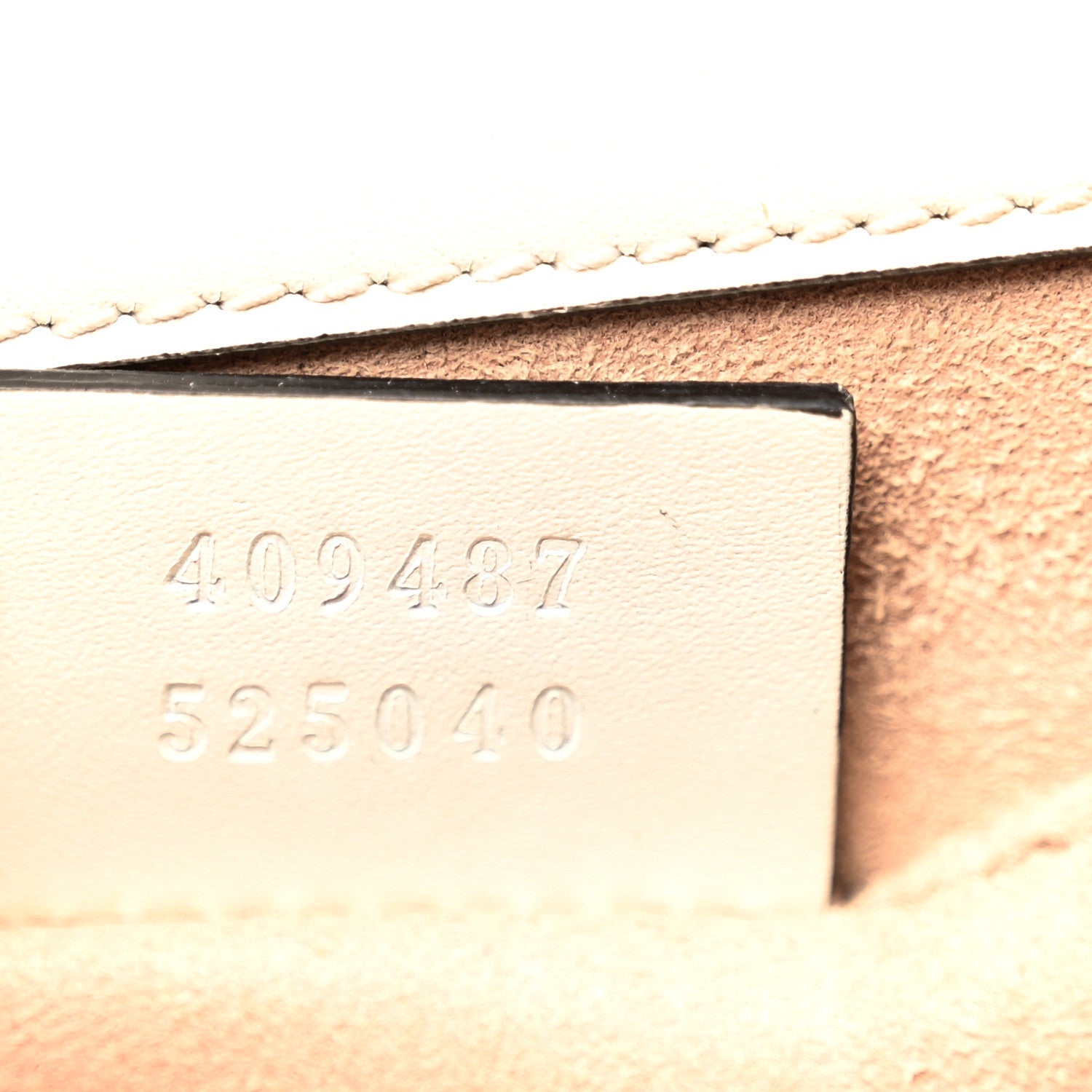 Guccissima Small Padlock Shoulder Bag White