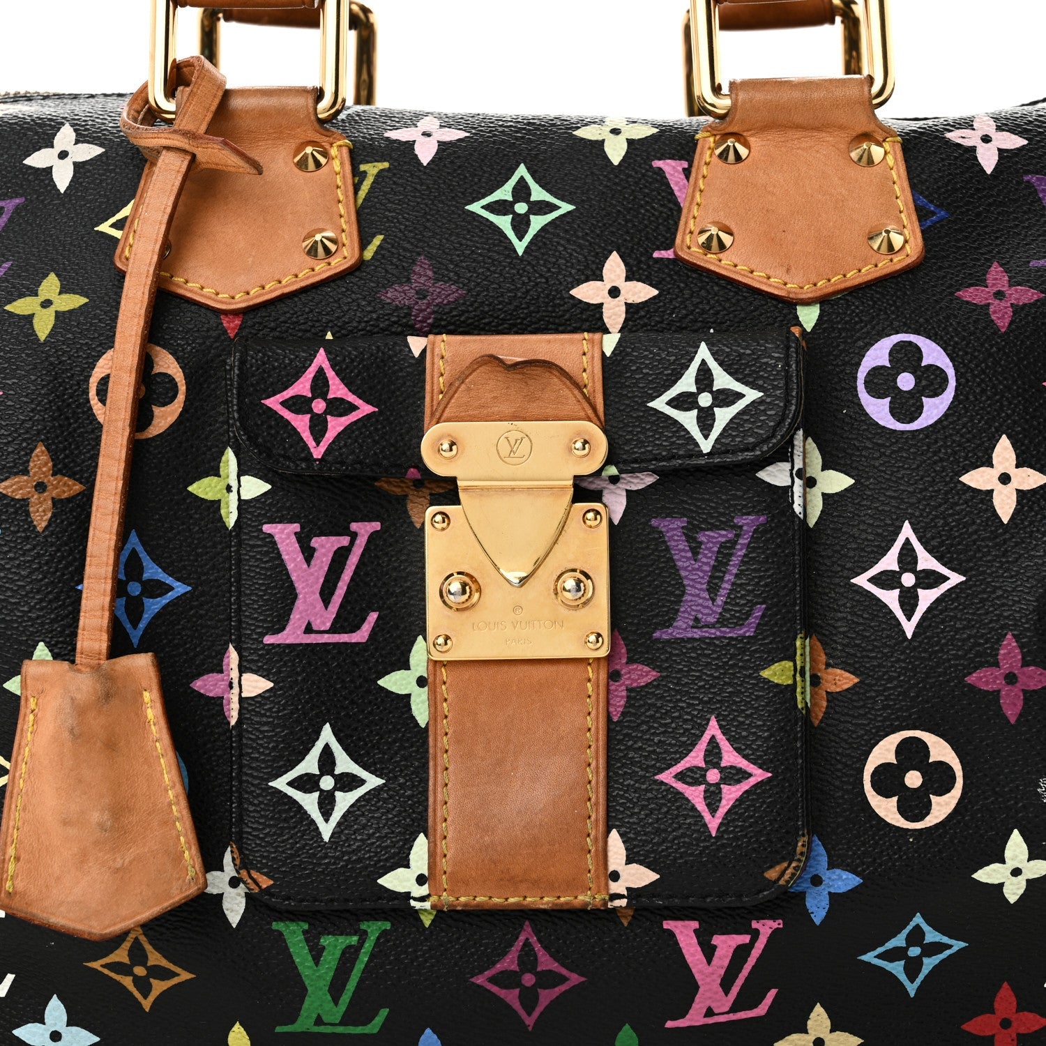Monogram Multicolor Speedy 30 Black