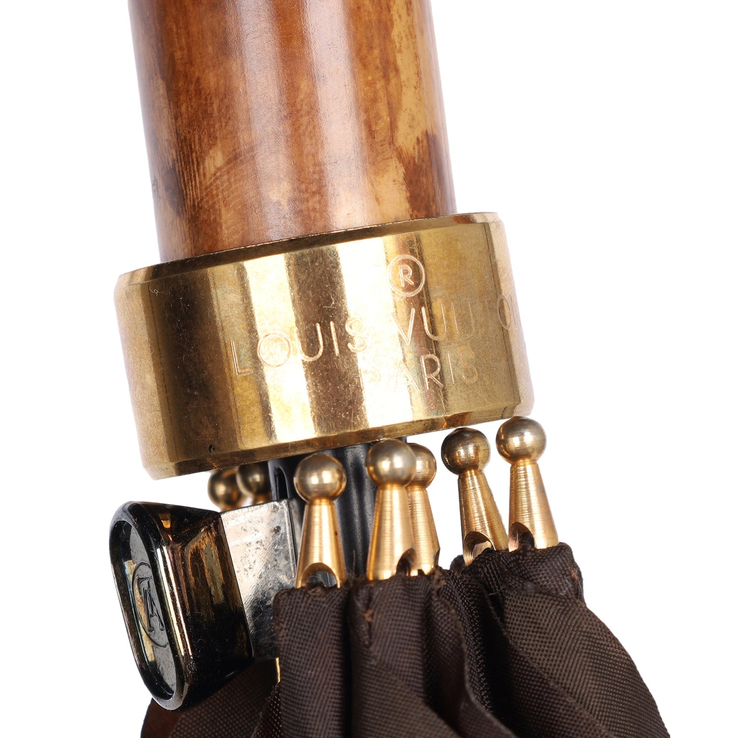 LV Monogram Parasol Silk Umbrella