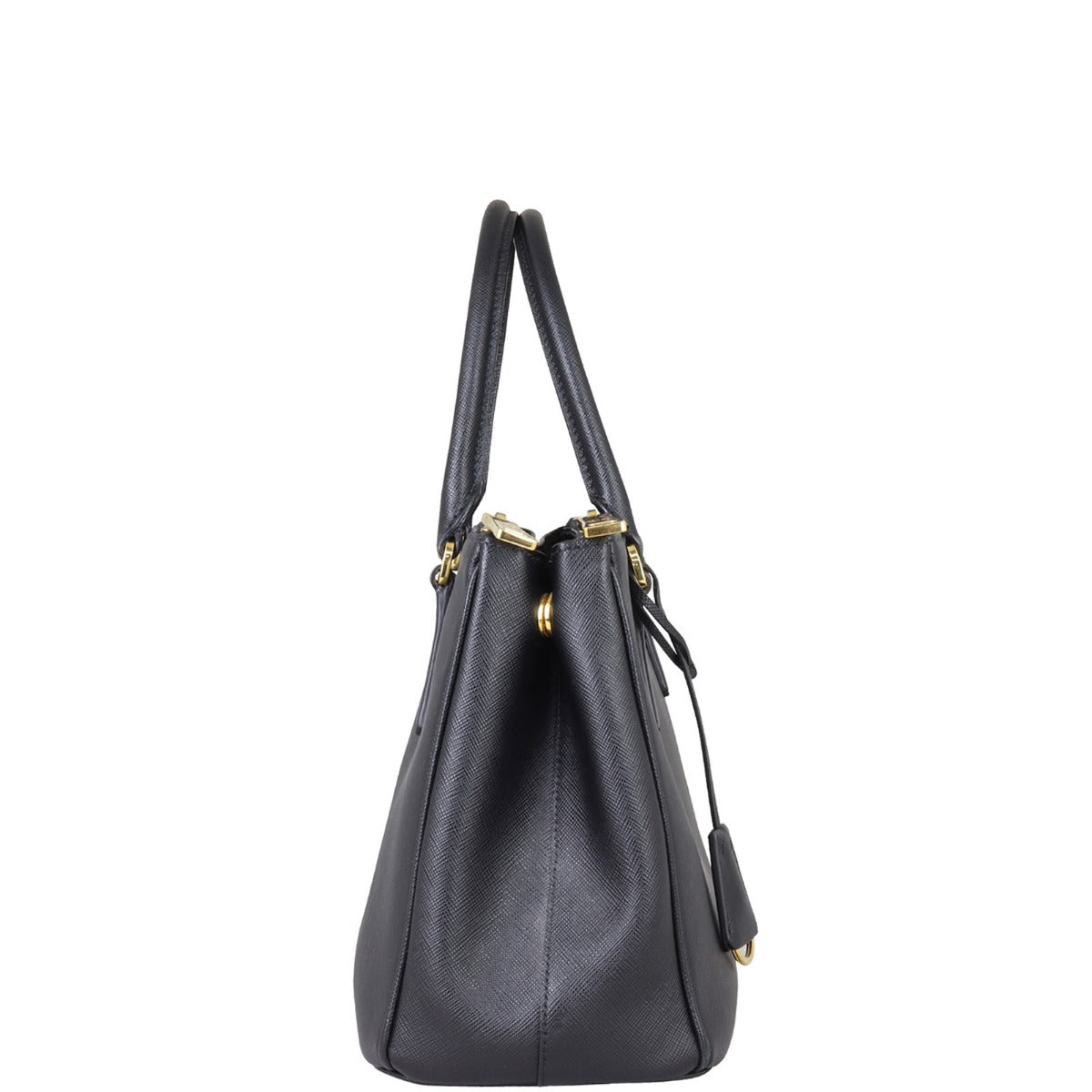 Prada Saffiano Lux Galleria Double Zip Tote Small