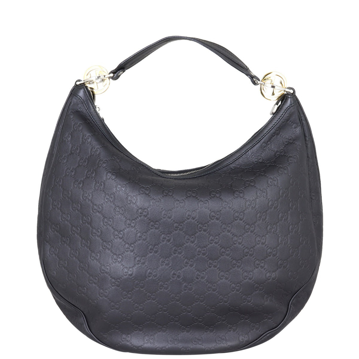 Gucci Guccissima GG Twins Hobo