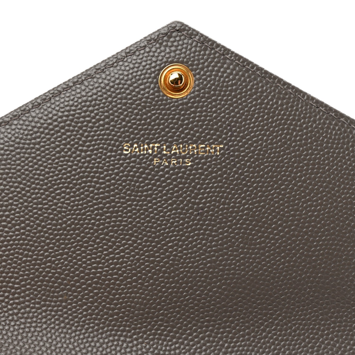 Grain De Poudre Matelasse Chevron Monogram Flap Wallet Storm