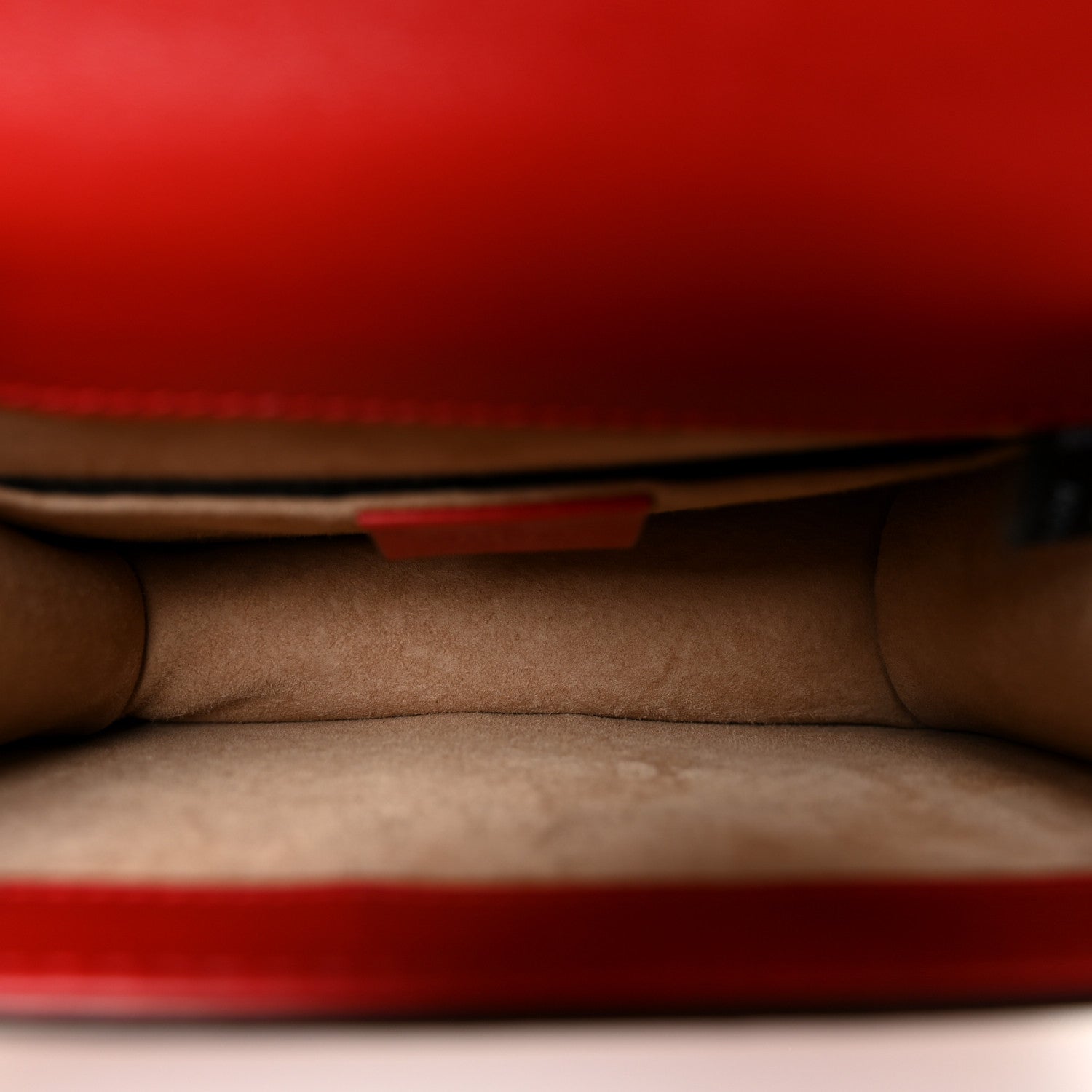 Calfskin Mini Sylvie Chain Shoulder Bag Hibiscus Red