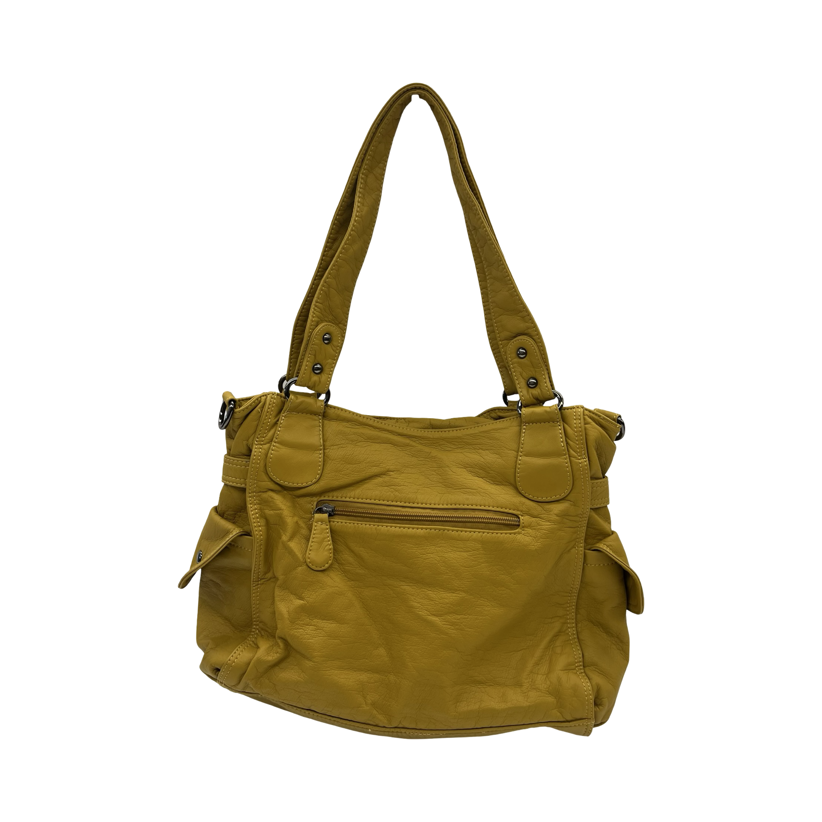 Handbag By Clothes Mentor In Yellow, Size:Medium