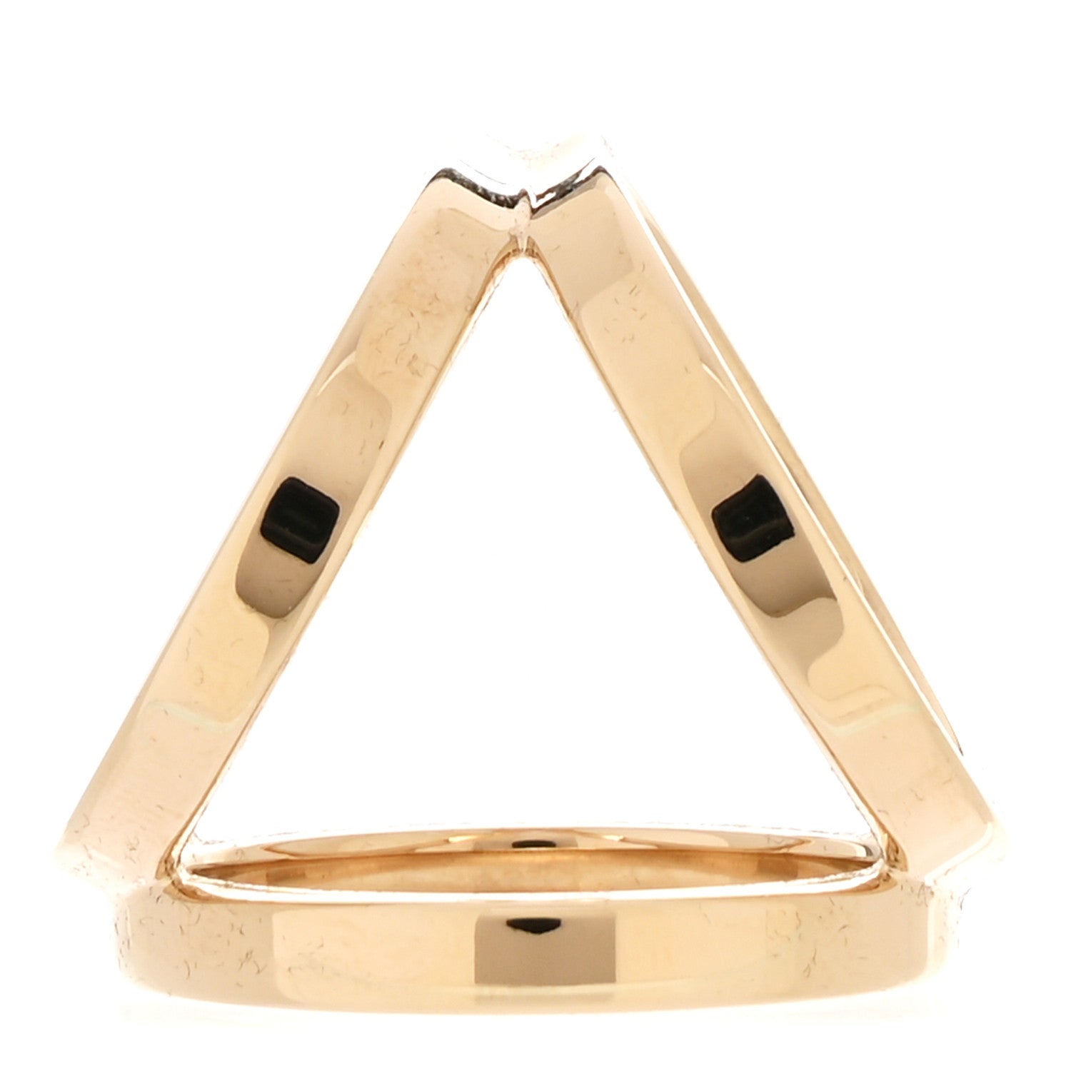Permabrass Trio Scarf Ring
