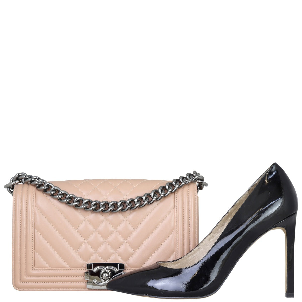 Chanel Boy Old Medium Chevron | 19 Series
