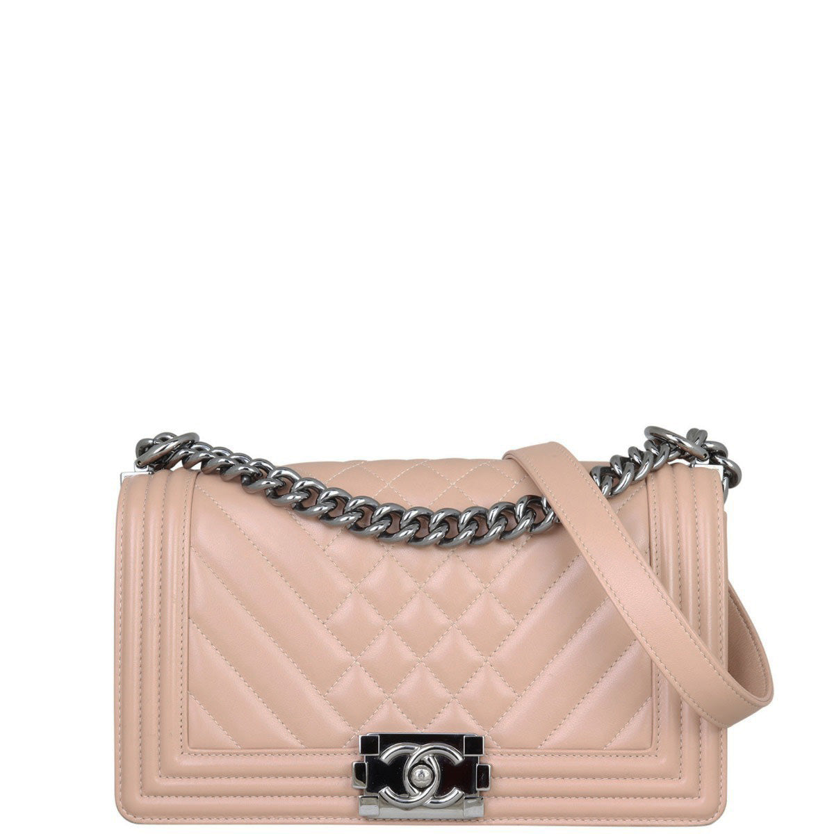 Chanel Boy Old Medium Chevron | 19 Series