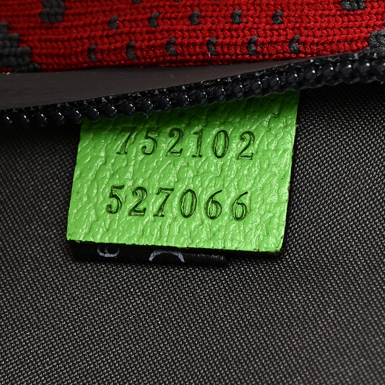 Jersey GG Monogram All Over Sporty Belt Bag Green Grey Multicolor
