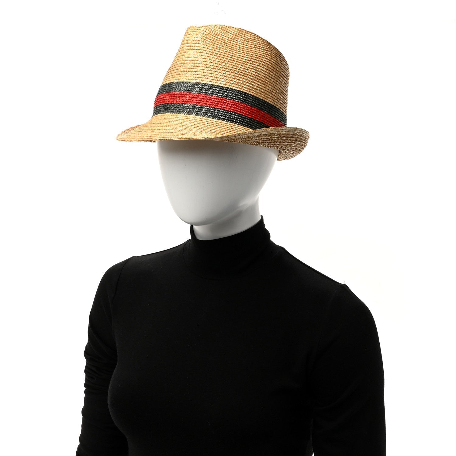 Abaca Straw Web Fedora Hat L