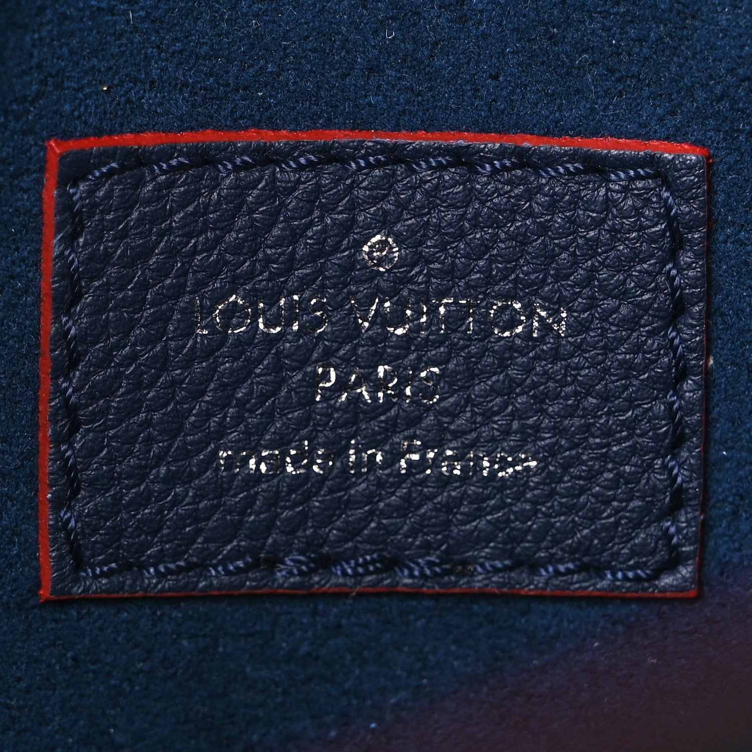 Soft Calfskin Mylockme Chain Bag BB Marine Rouge