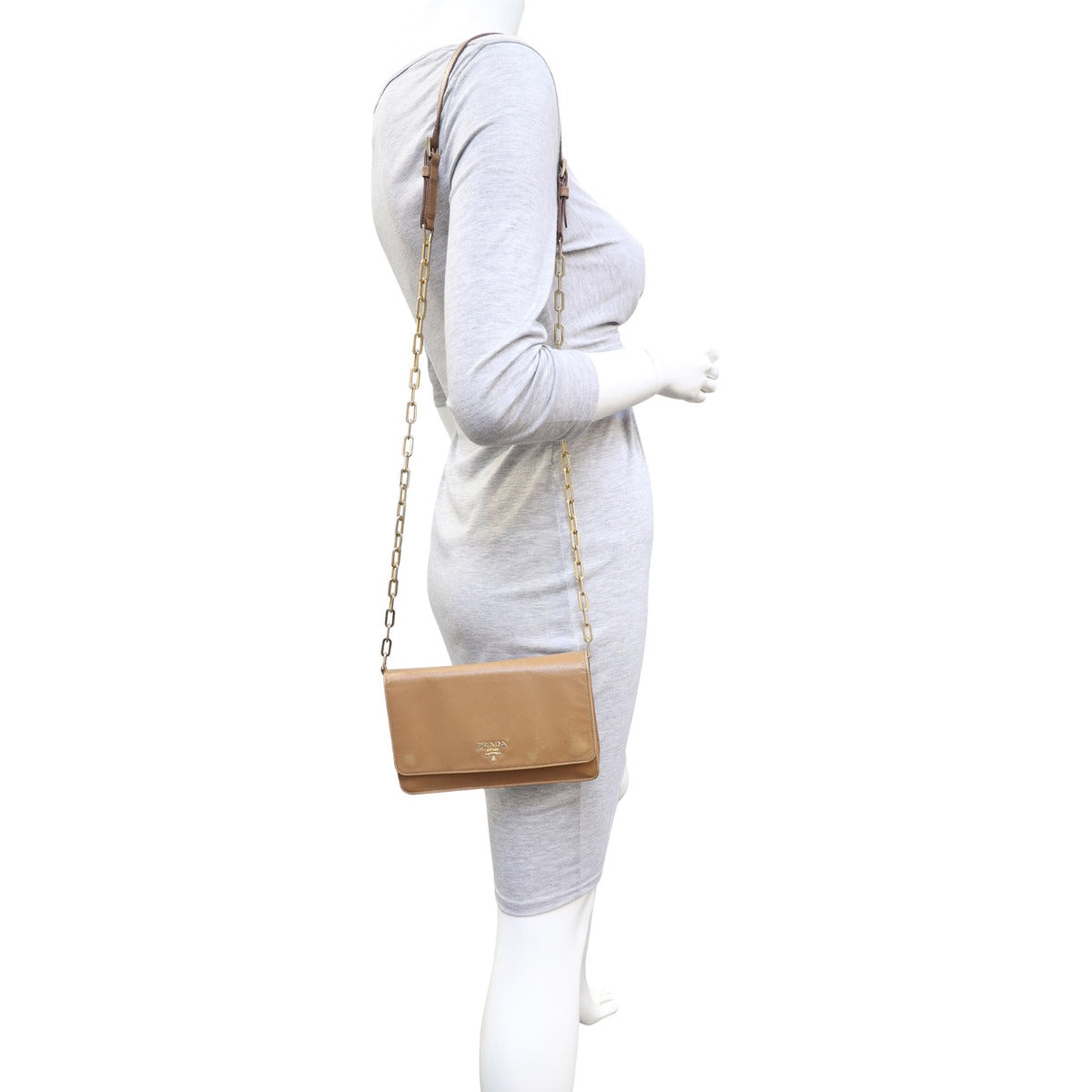 Prada Saffiano Flap Crossbody