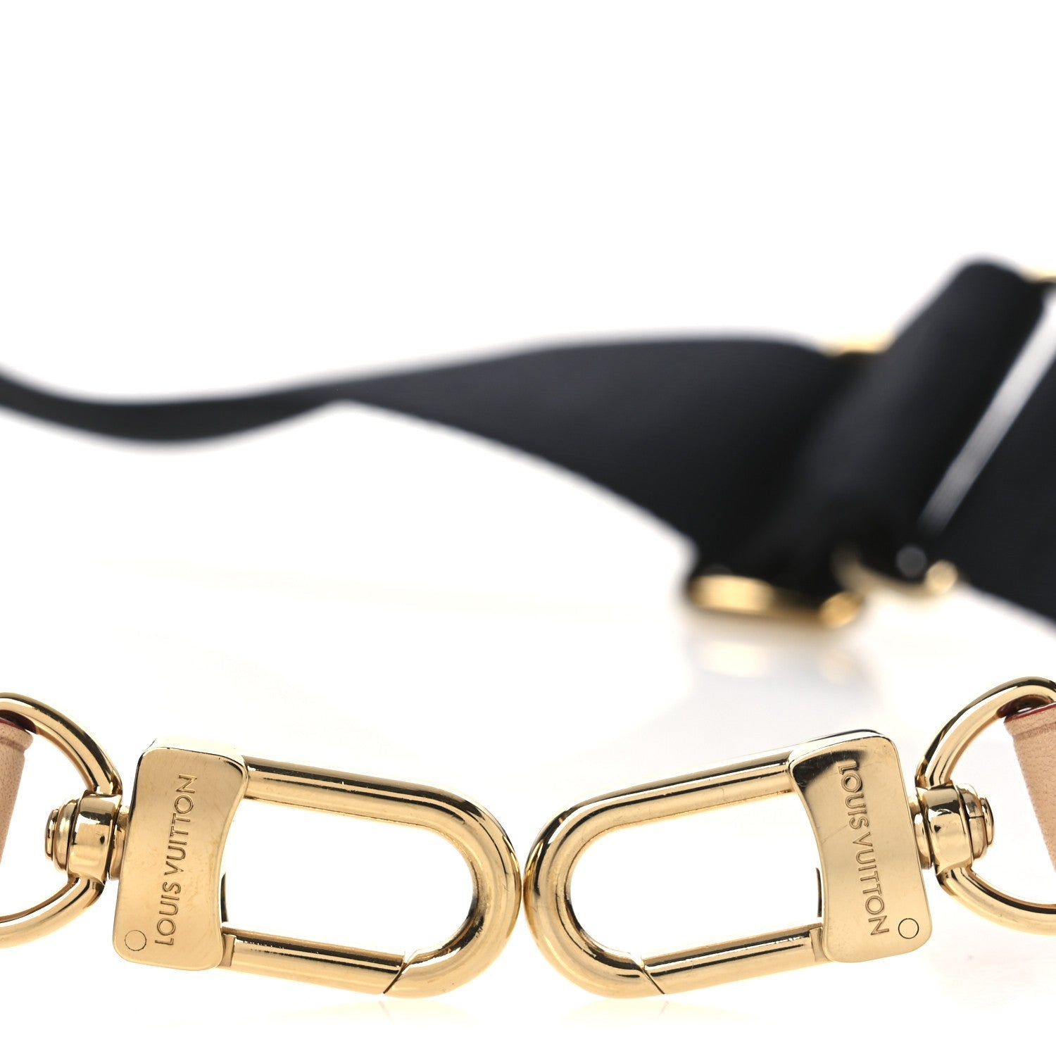 Monogram Multi Pochette Accessories Bandouliere Shoulder Strap Black