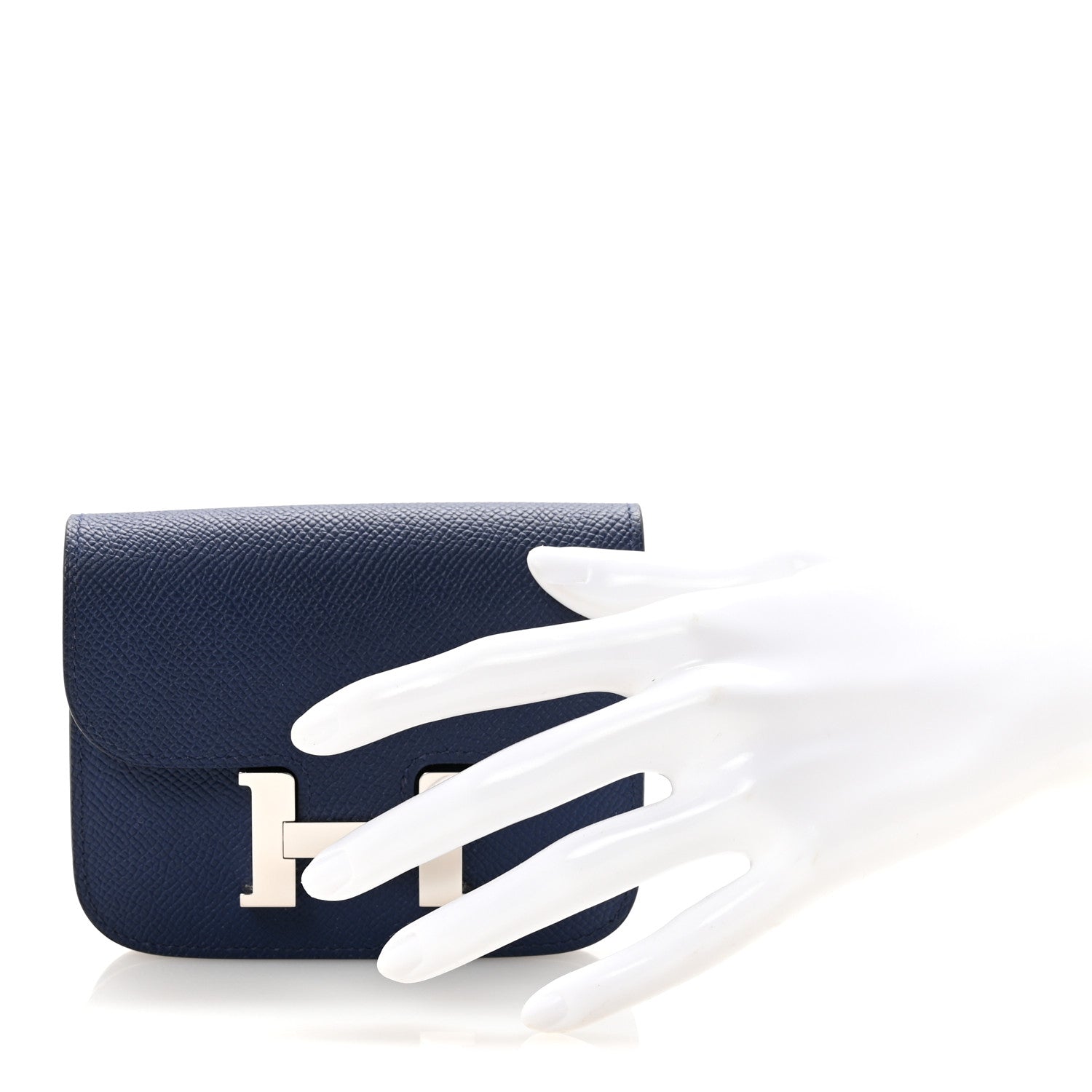 Epsom Constance Slim Wallet Bleu Saphir