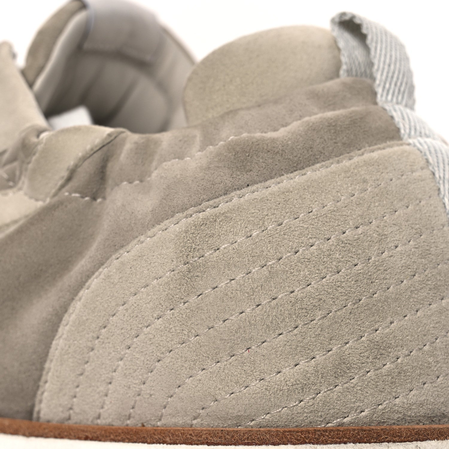 Suede Goatskin Mens Jet Sneakers 43 Beige Esquisse Glaise