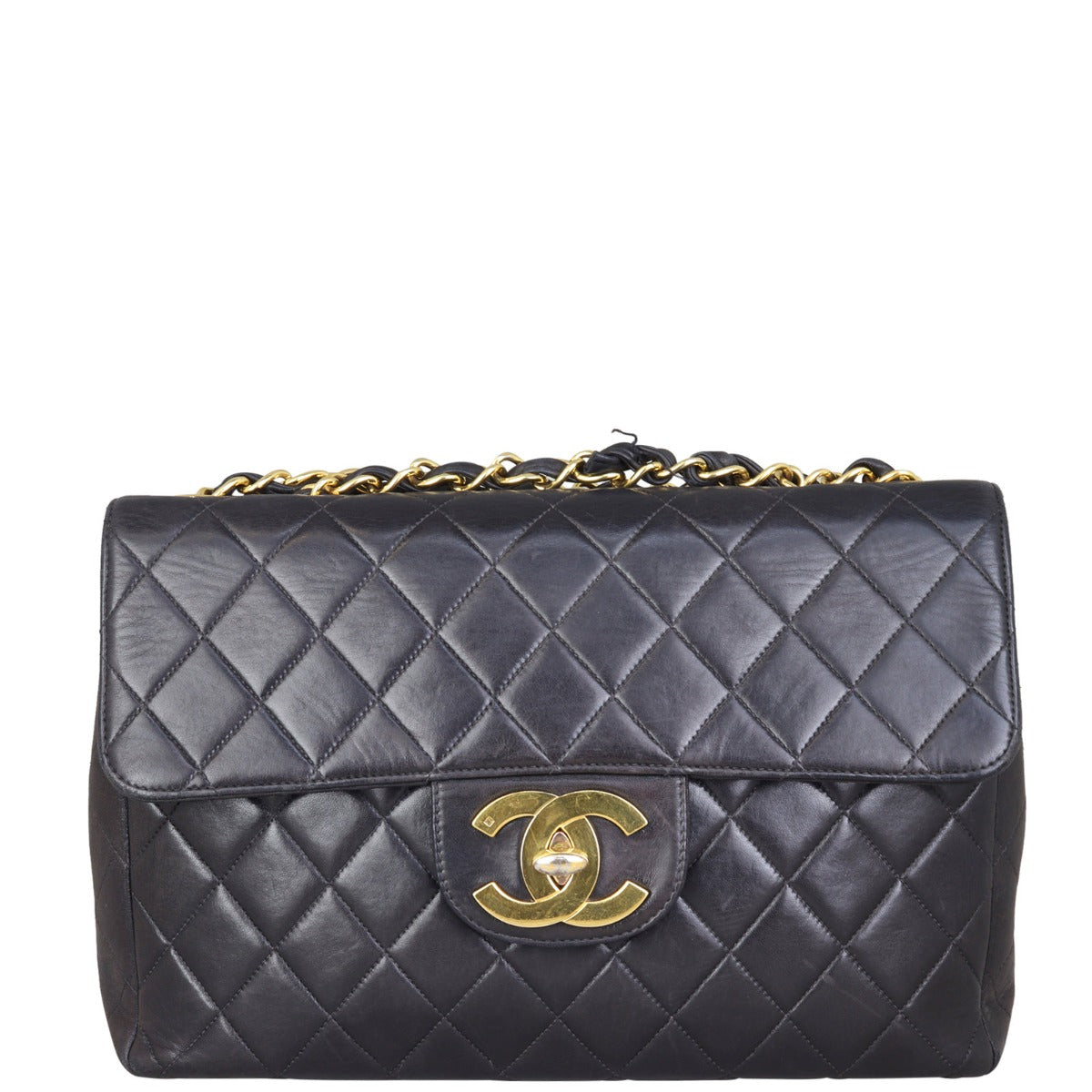Chanel Maxi Jumbo XL Single Flap Bag | GHW