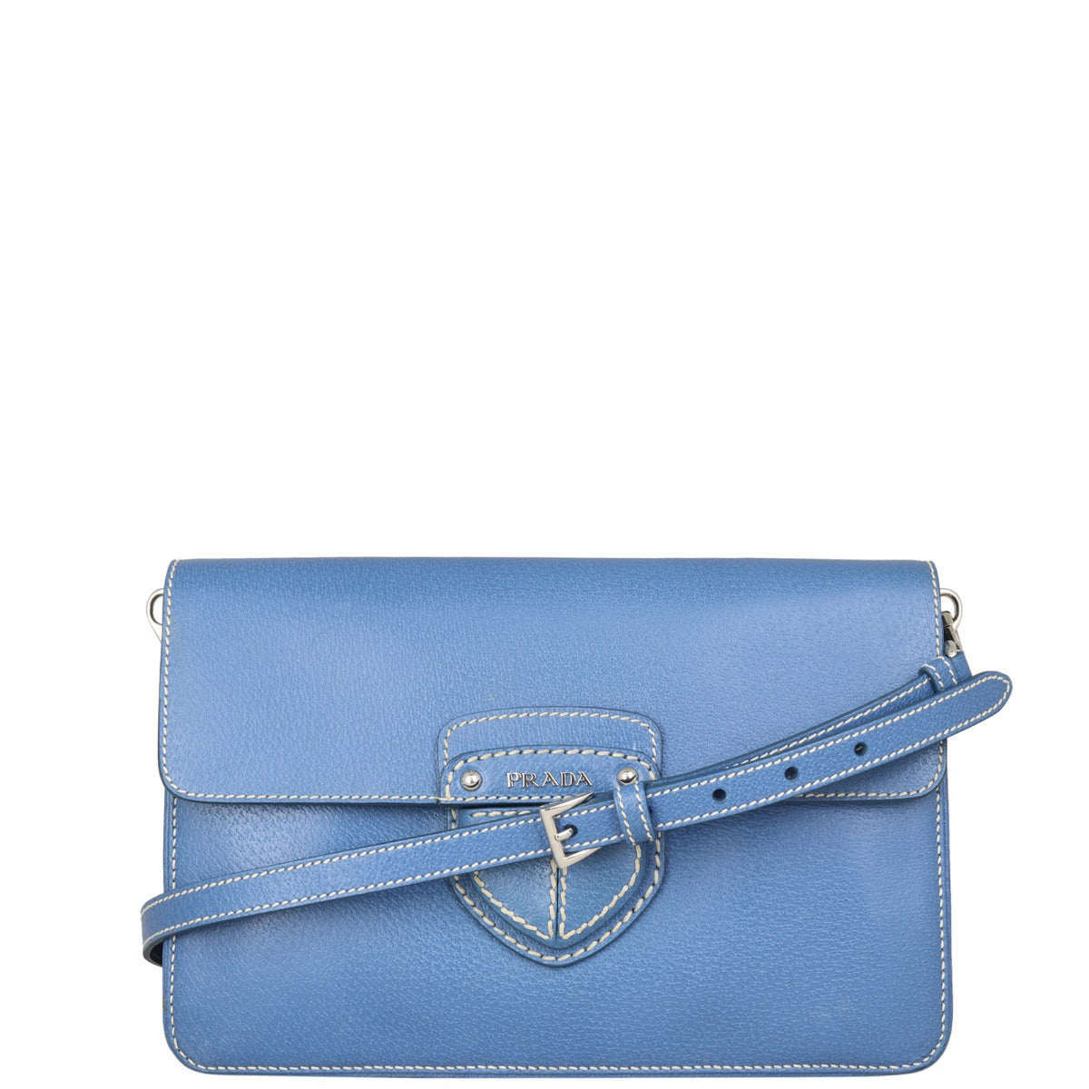 Prada Verde Cinghiale Flap Messenger Bag