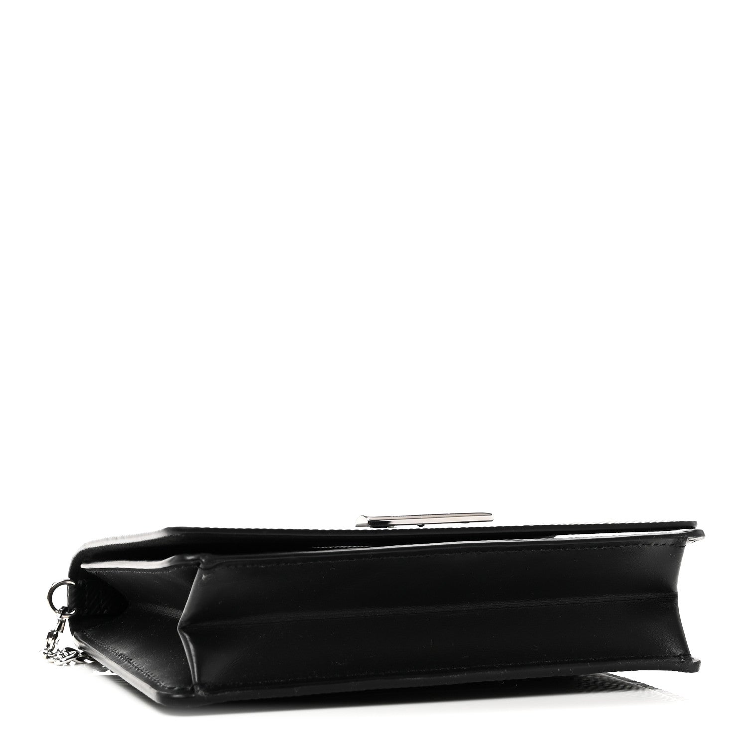 Epi Twist Belt Chain Wallet Black