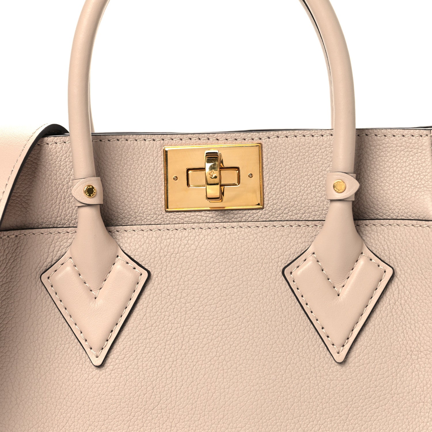 Calfskin Monogram On My Side PM Greige