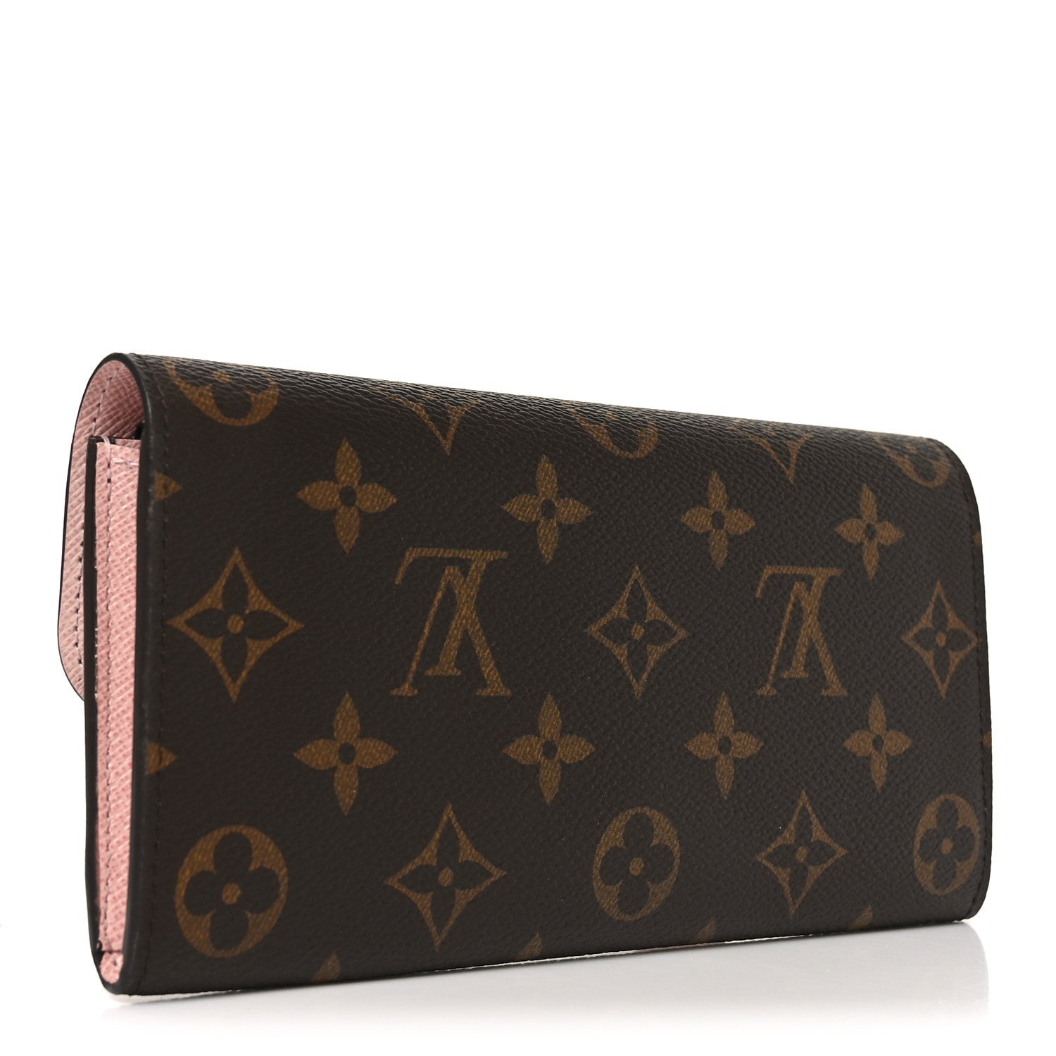Monogram Emilie Wallet Rose Ballerine
