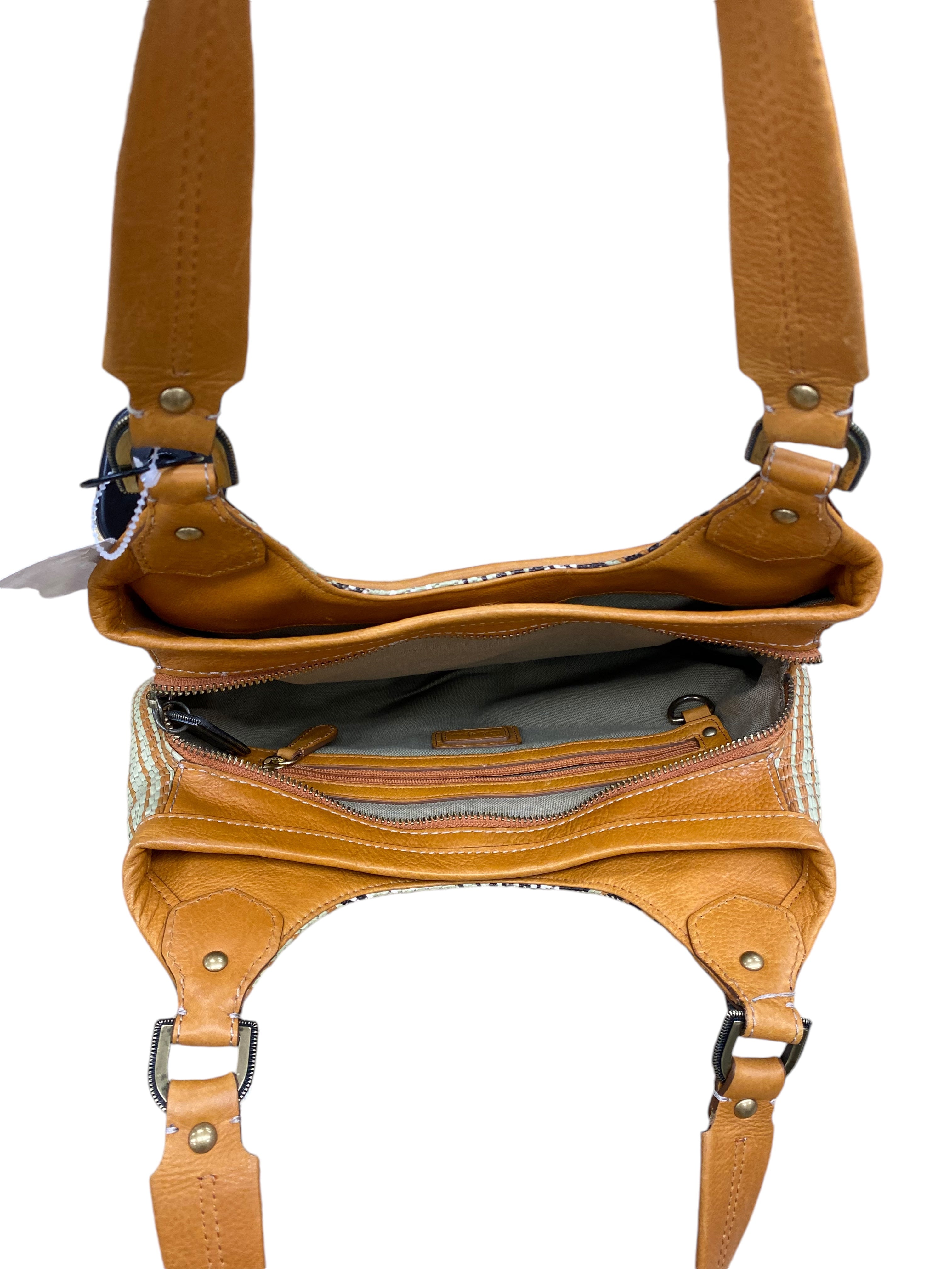 Handbag Leather By Cole-haan, Size: Medium