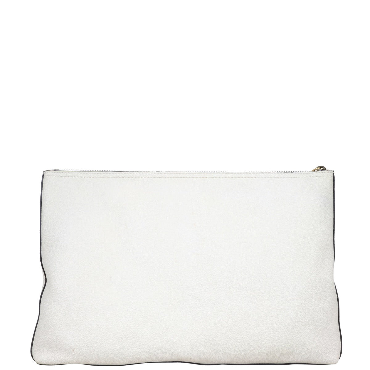Gucci Logo Print Leather Pouch