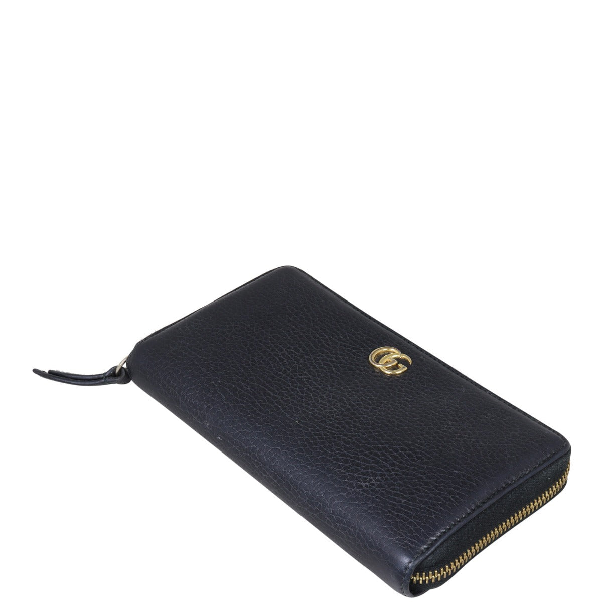 Gucci GG Marmont Leather Zip Around Wallet