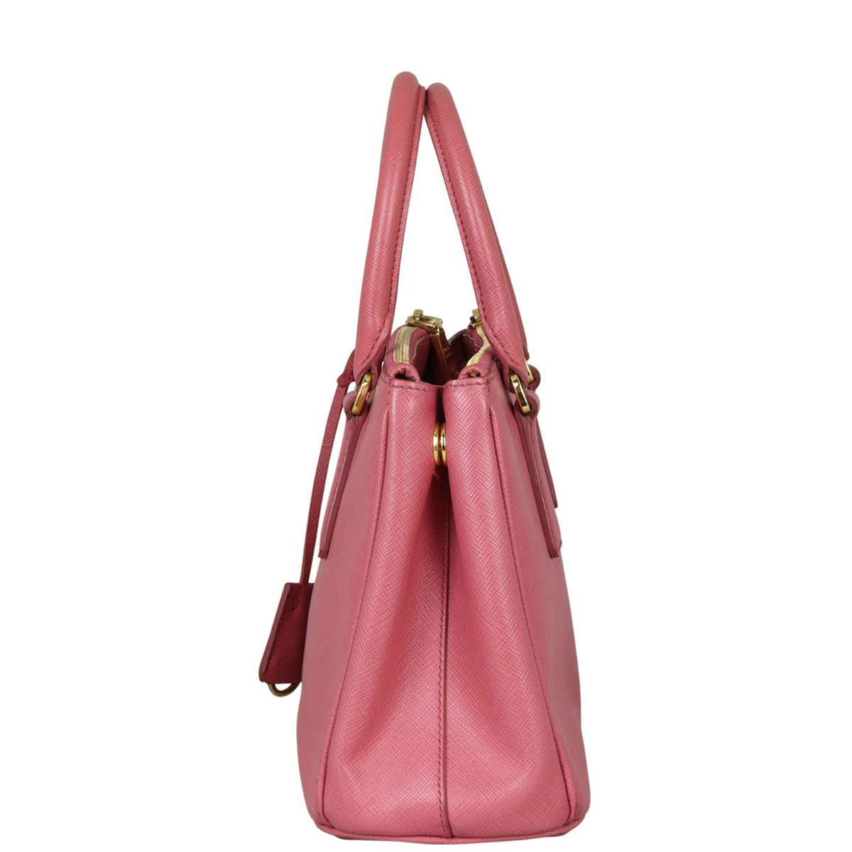 Prada Saffiano Lux Galleria Double Zip Tote Mini