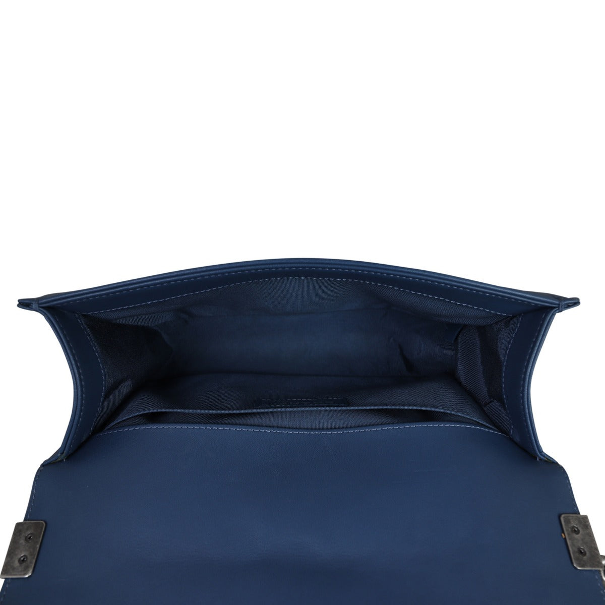 Chanel Boy Old Medium | Blue 19 Series