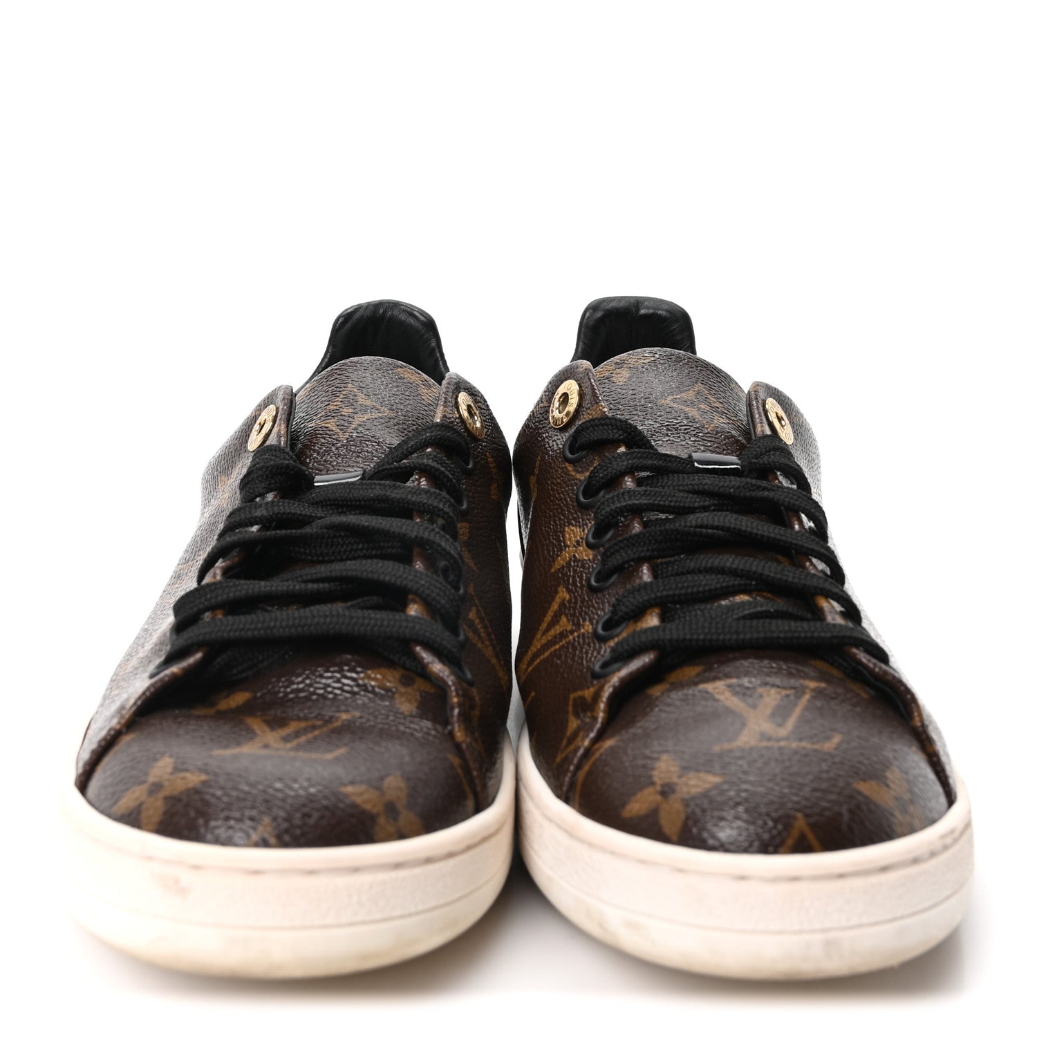 Patent Monogram Frontrow Sneakers 38