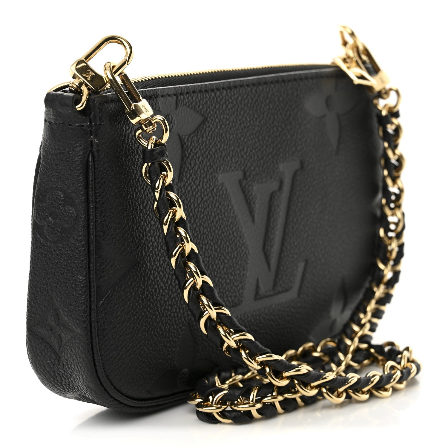 Empreinte Monogram Giant Multi Pochette Accessories Mini Pochette Black