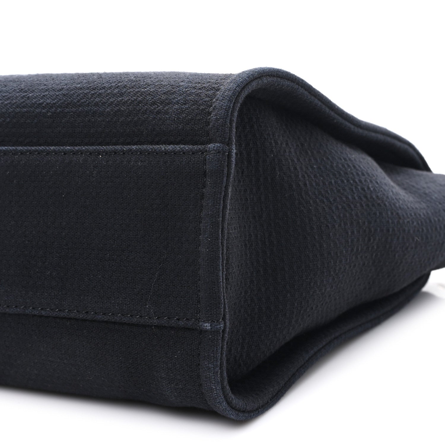 Mixed Fibers Small Deauville Tote Black