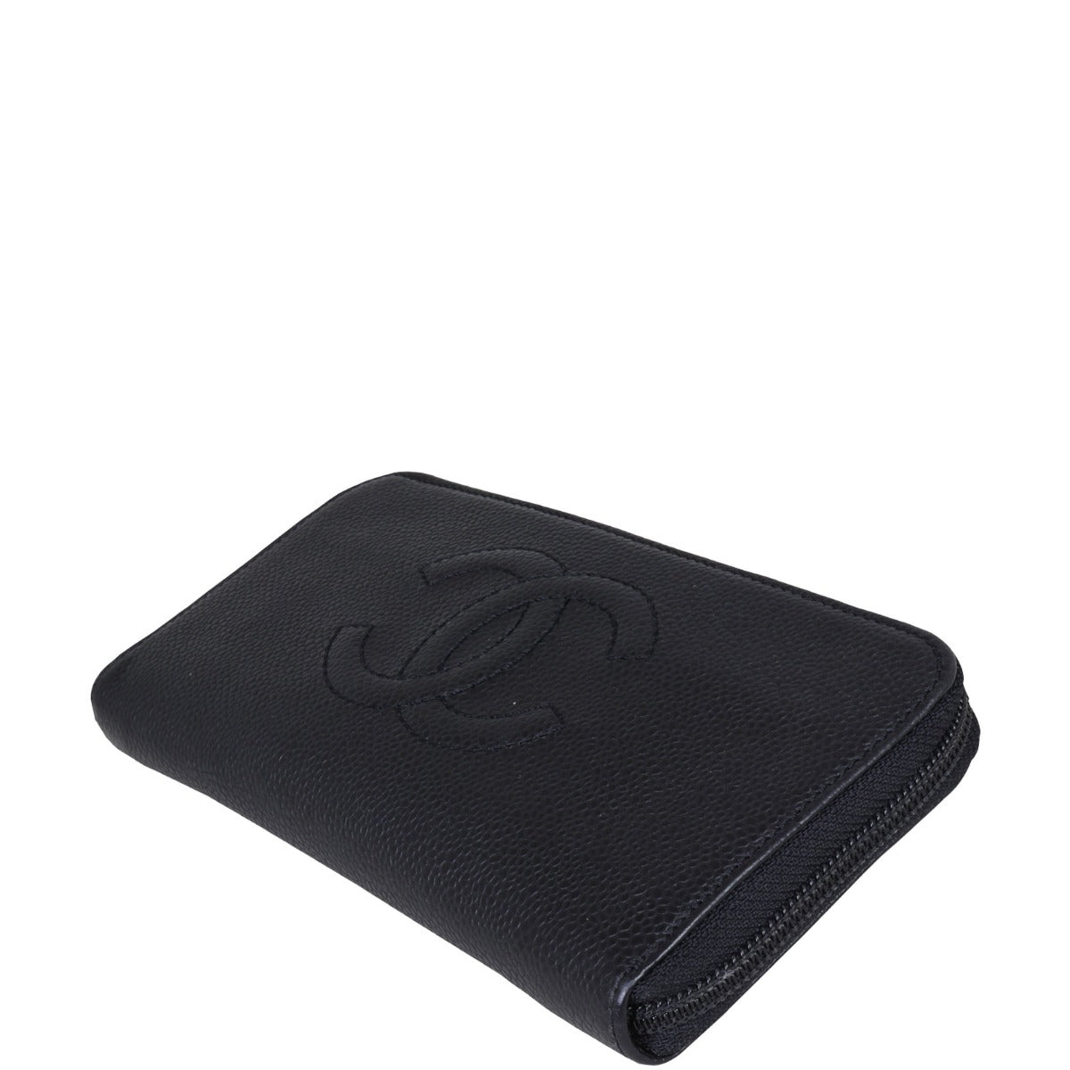 Chanel CC Timeless Zip Around Wallet